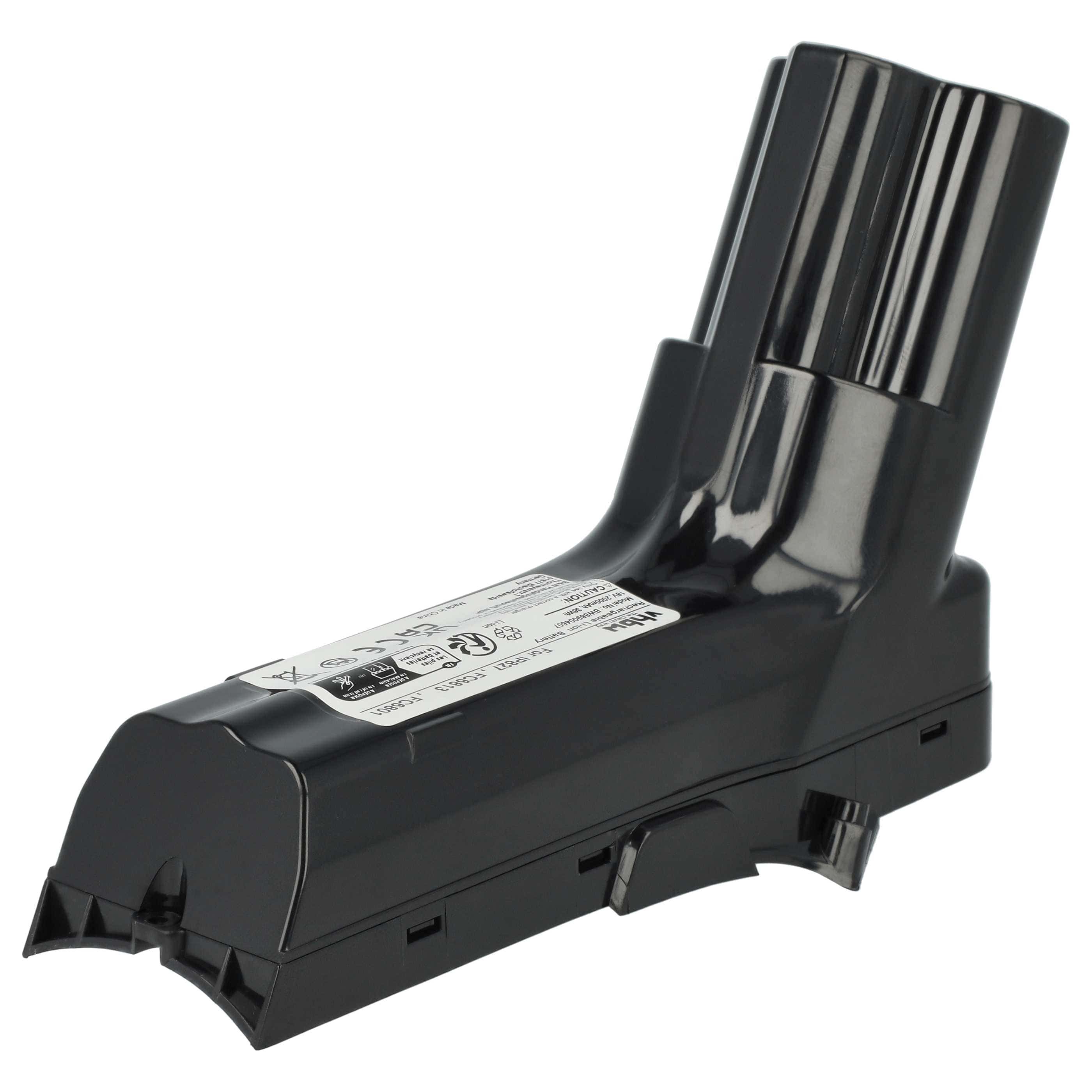 Battery replaces Philips IP827, 300000517621 for Philips 2000mAh, 18V, Li-Ion