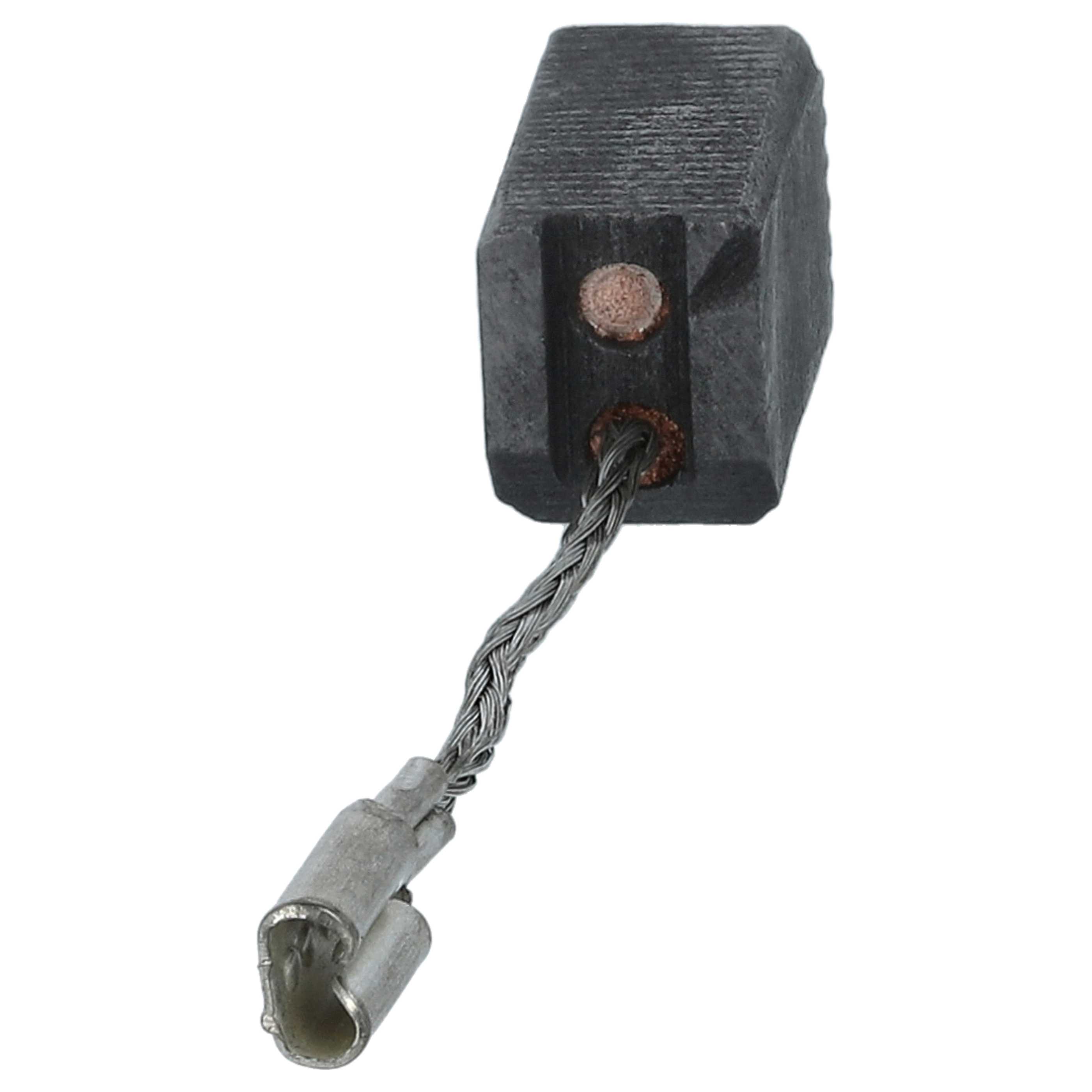 2x Kohlebürste als Ersatz für Fein 31348047000, 4014586384689 für Elektrowerkzeug - 6,5 x 8 x 14,5mm