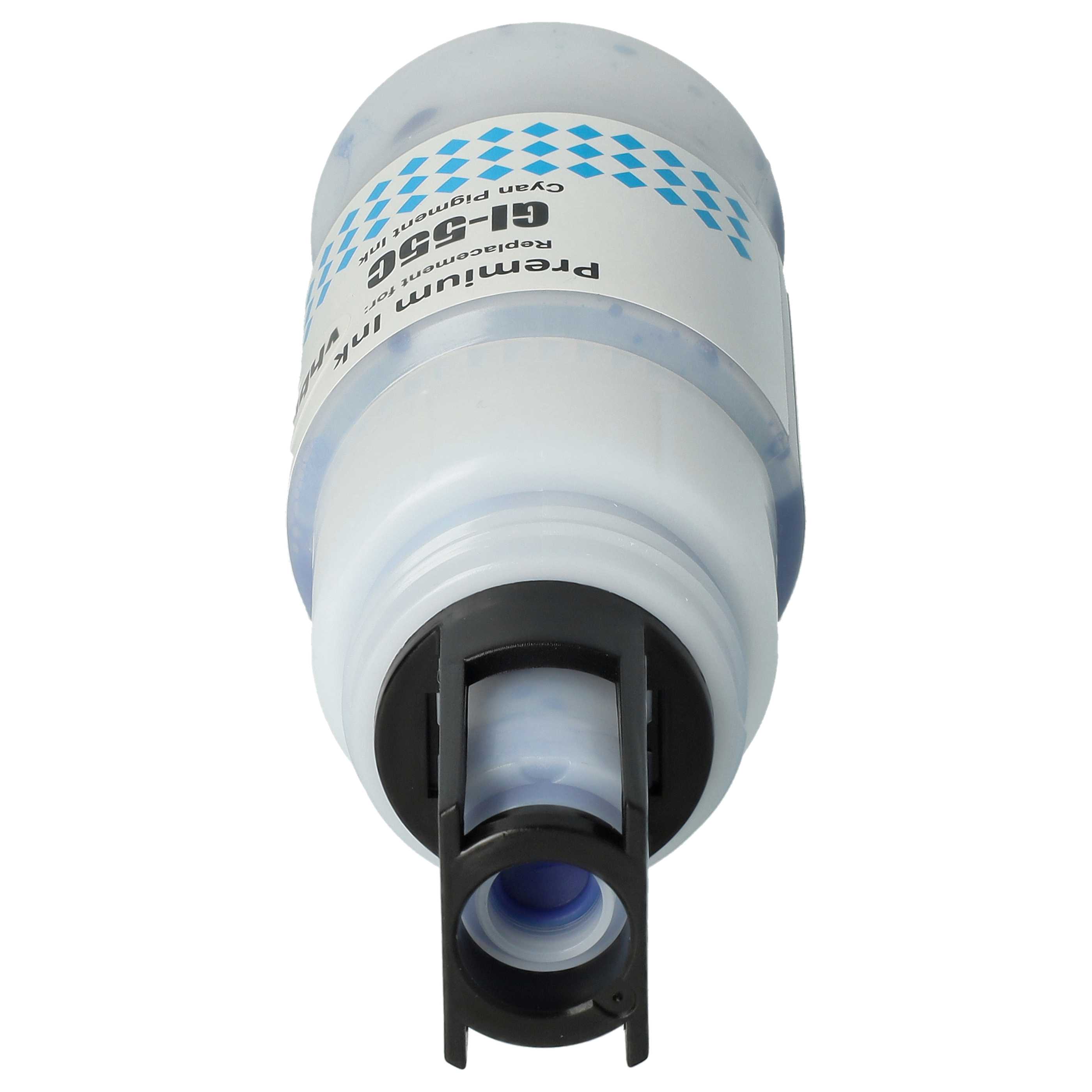 Nachfülltinte Cyan als Ersatz für Canon GI-55C, 6289C001 für Canon Drucker - Pigmentiert, 40ml