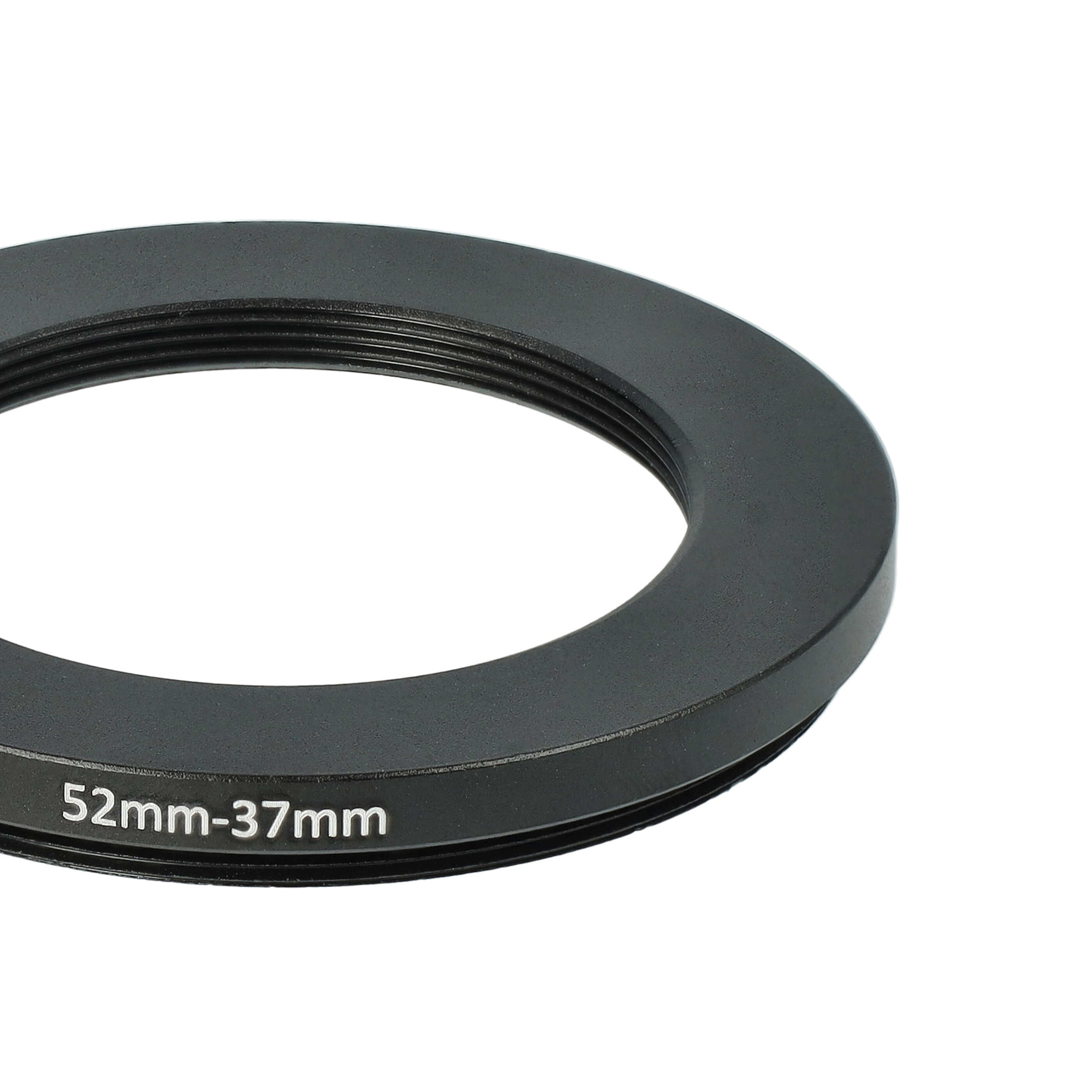 Step-Down Ring Adapter from 52 mm to 37 mm suitable for Camera Lens - Filter Adapter, metal