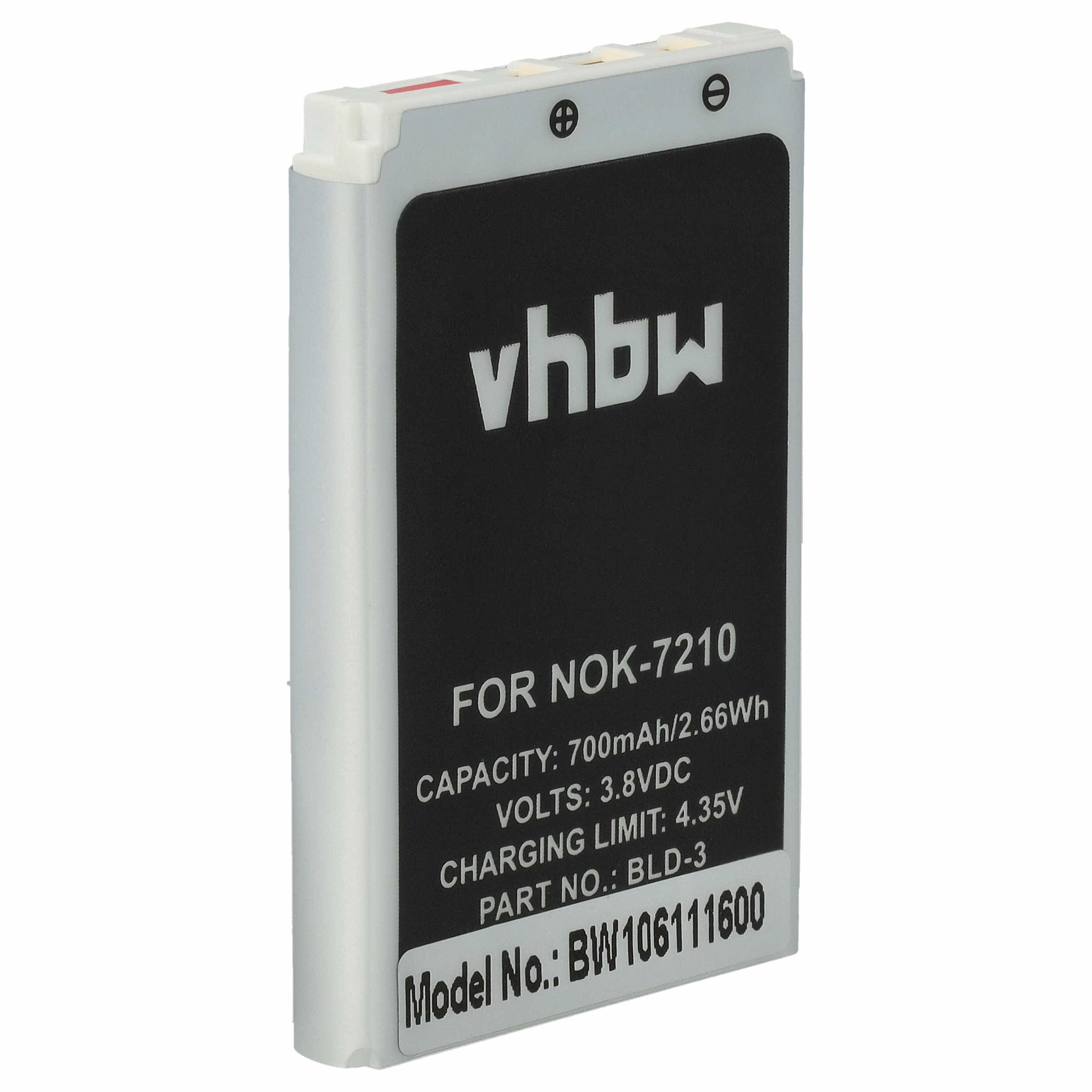Akumulator do telefonu smartfona zamiennik Nokia BLD-3 - 700 mAh 3,7 V Li-Ion