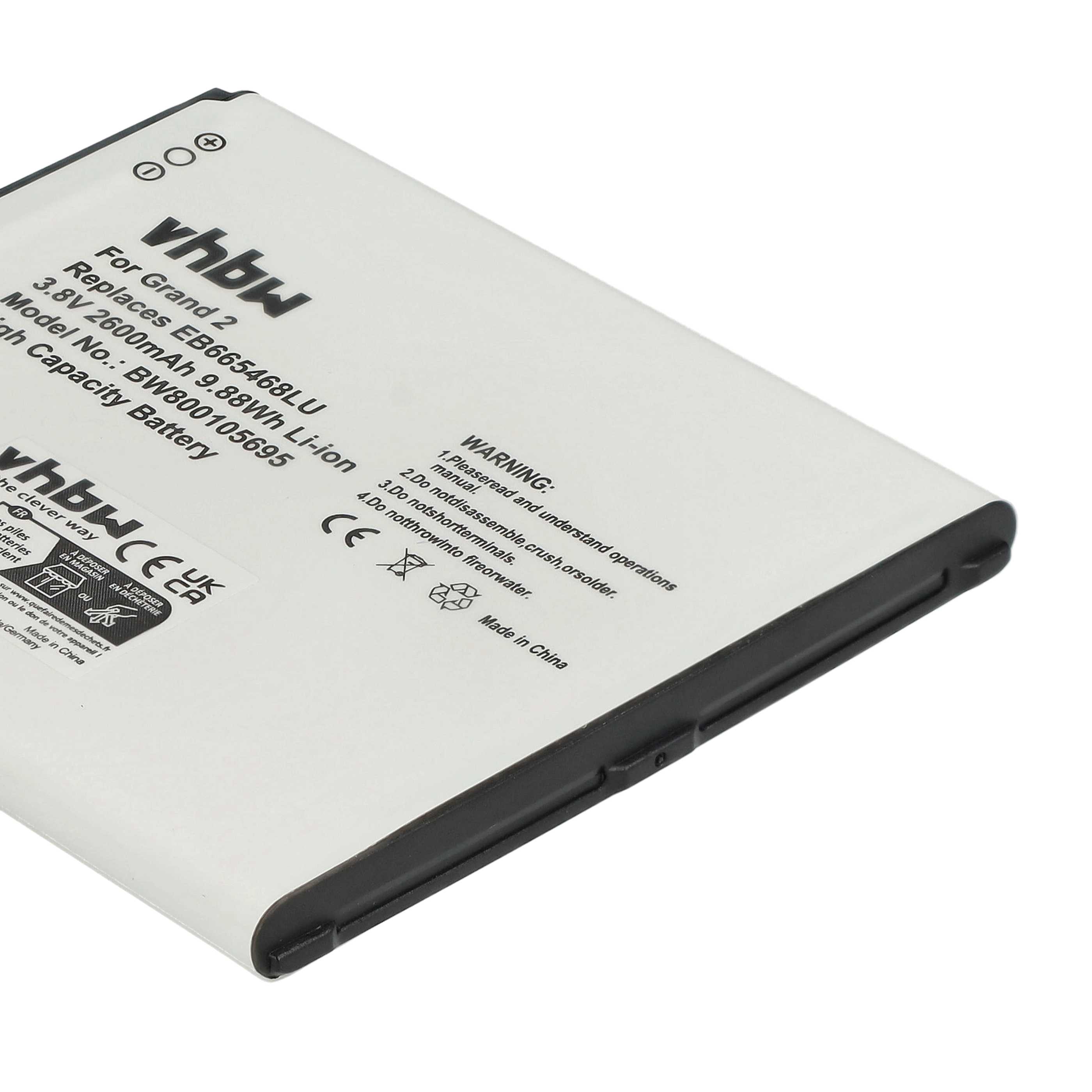 Akumulator do telefonu smartfona zamiennik Samsung EB665468LU, EB-B220AC - 2600 mAh 3,8 V Li-Ion