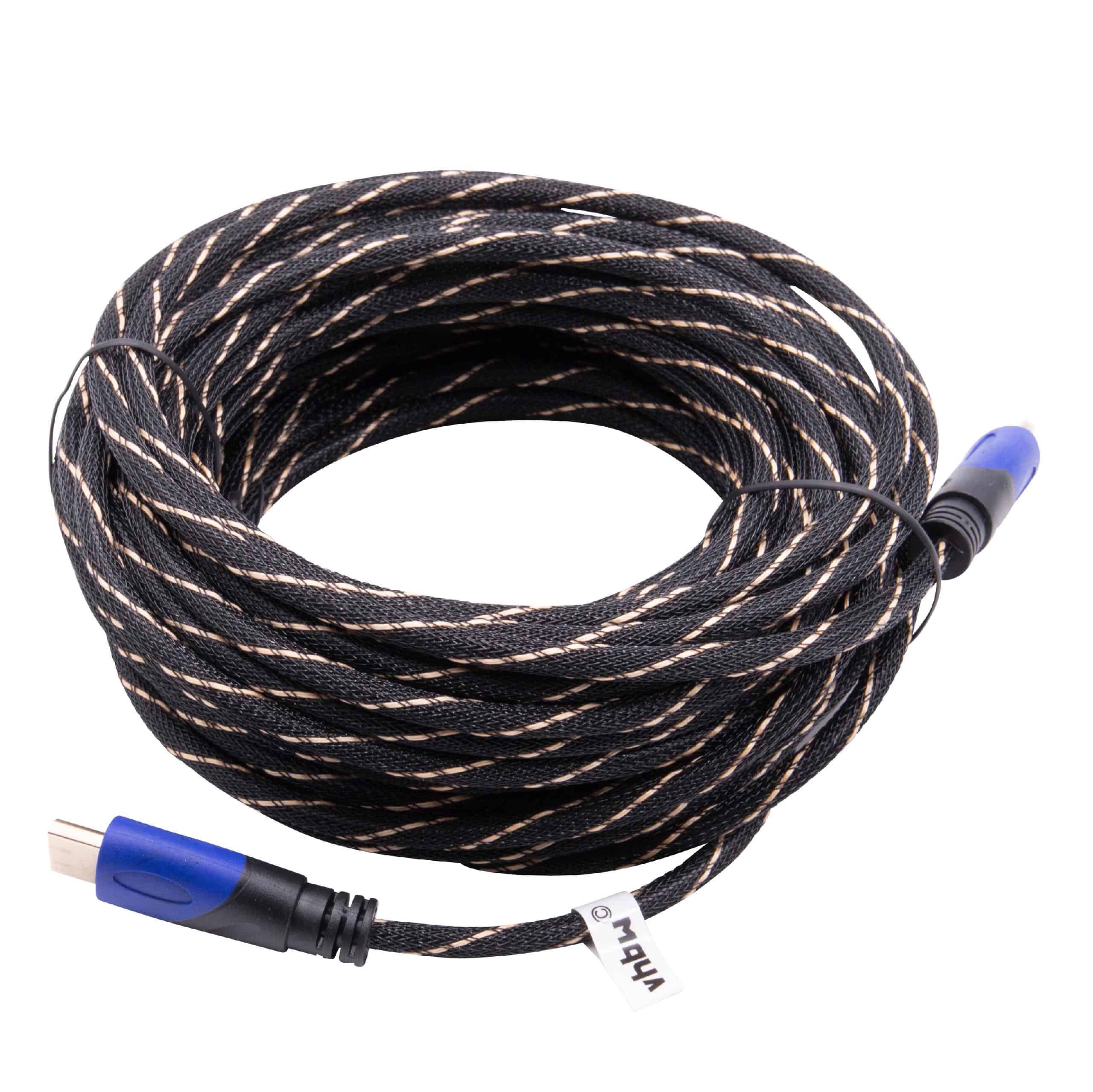 HDMI Cable V1.4 High Speed braided 15mfor Tablet, TV, Television, Playstation, Computer, Monitor, DVD Player e