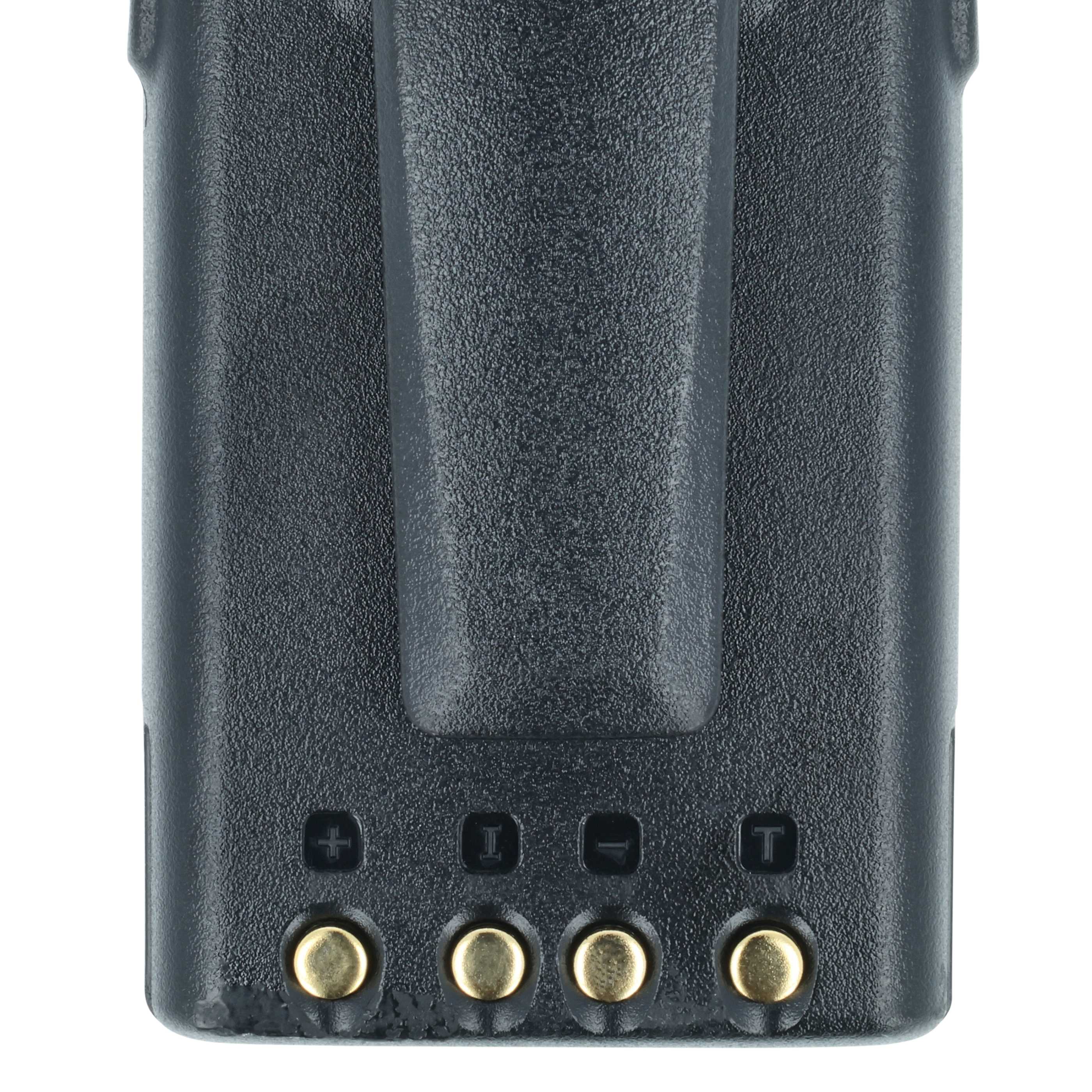Radio Battery replaces BLO-004, BLO-007, BLO-001 - 1400 mAh 7.4 V Li-Ion + Belt Clip