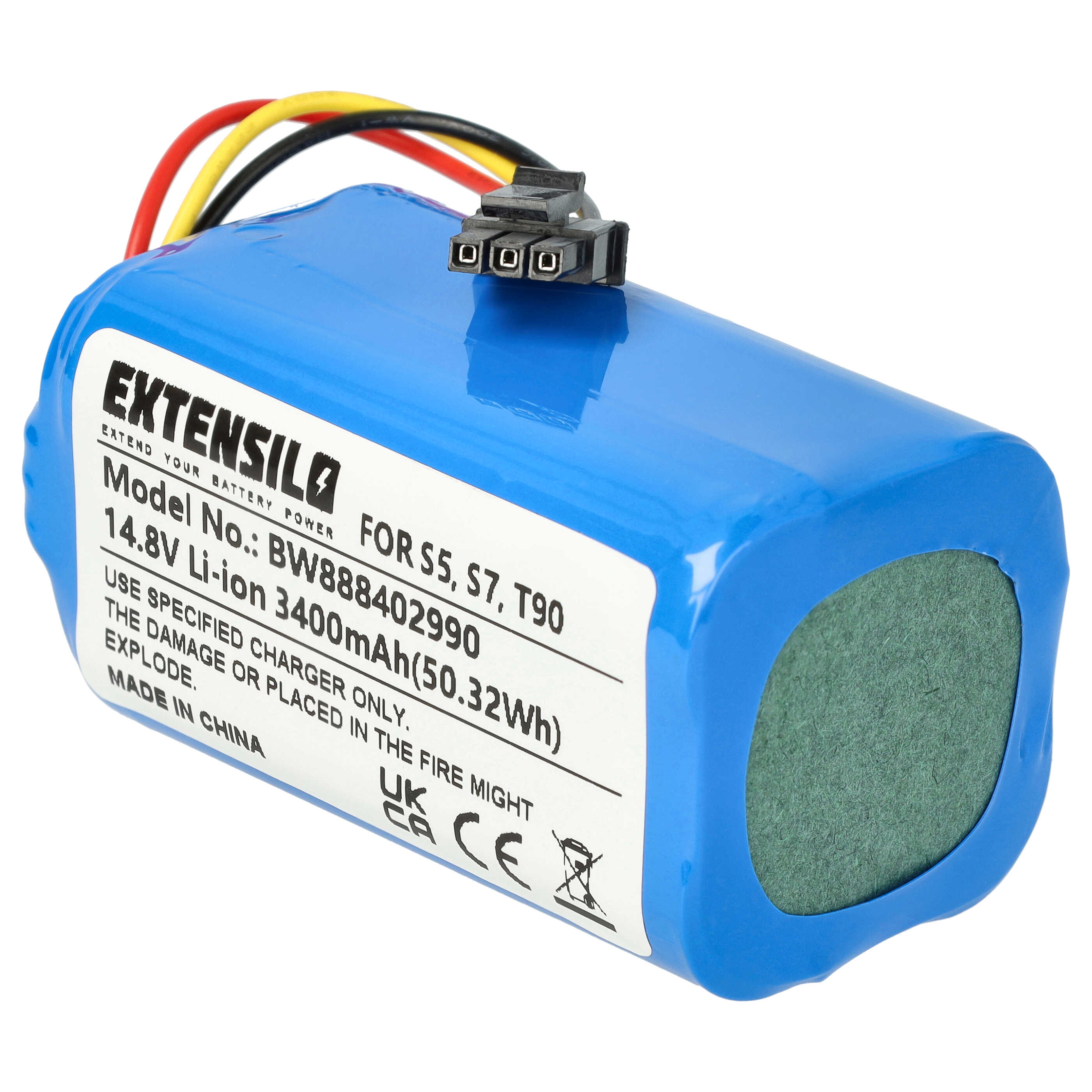 Akumulator do odkurzacza Qihoo zamiennik Qihoo LR-PAS0638W-EU, M26-4S1P, 2ASP4-S5 - 3400mAh 14,8V Li-Ion