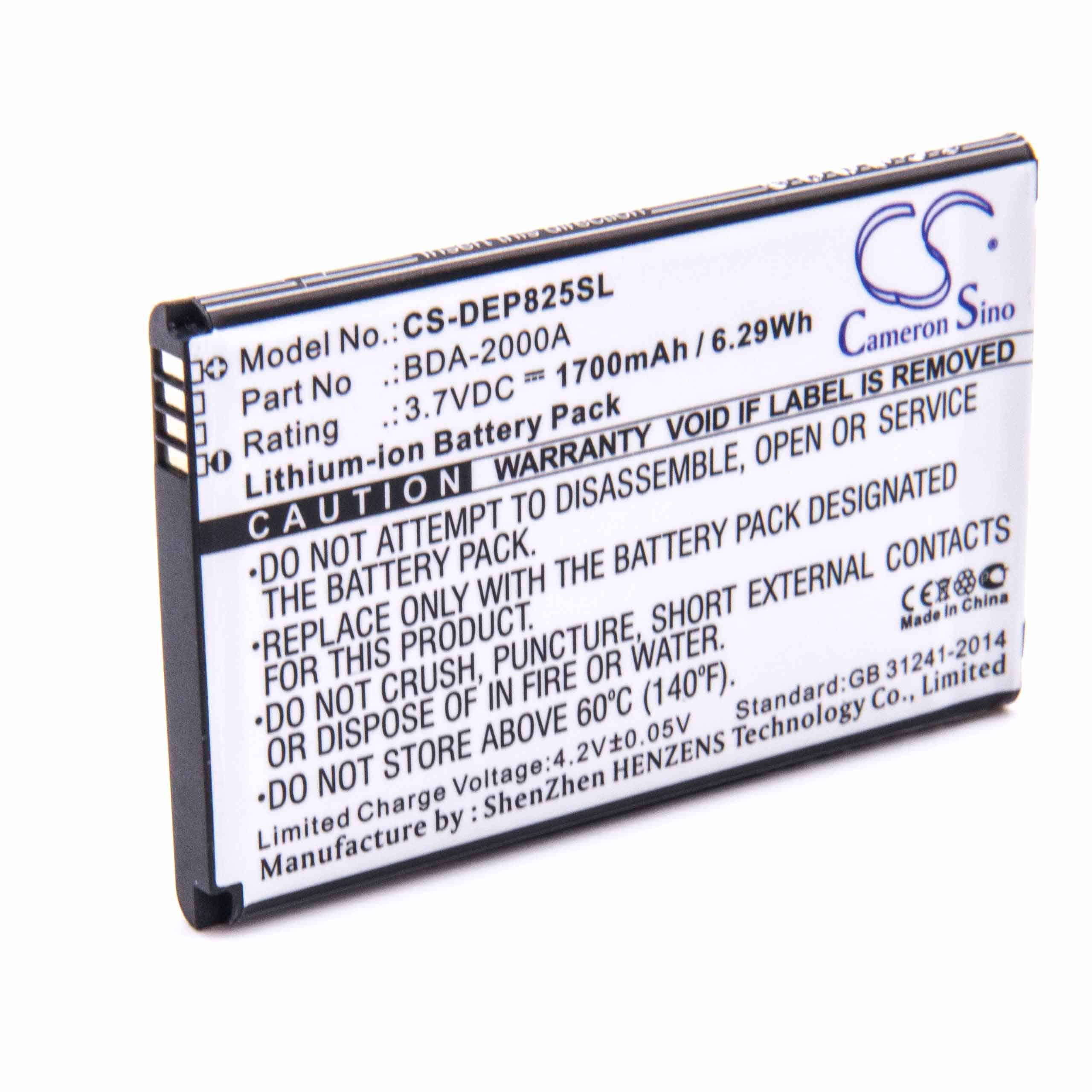 Akumulator do telefonu dla seniora zamiennik Doro BDA-2000A - 1700 mAh 3,7 V Li-Ion