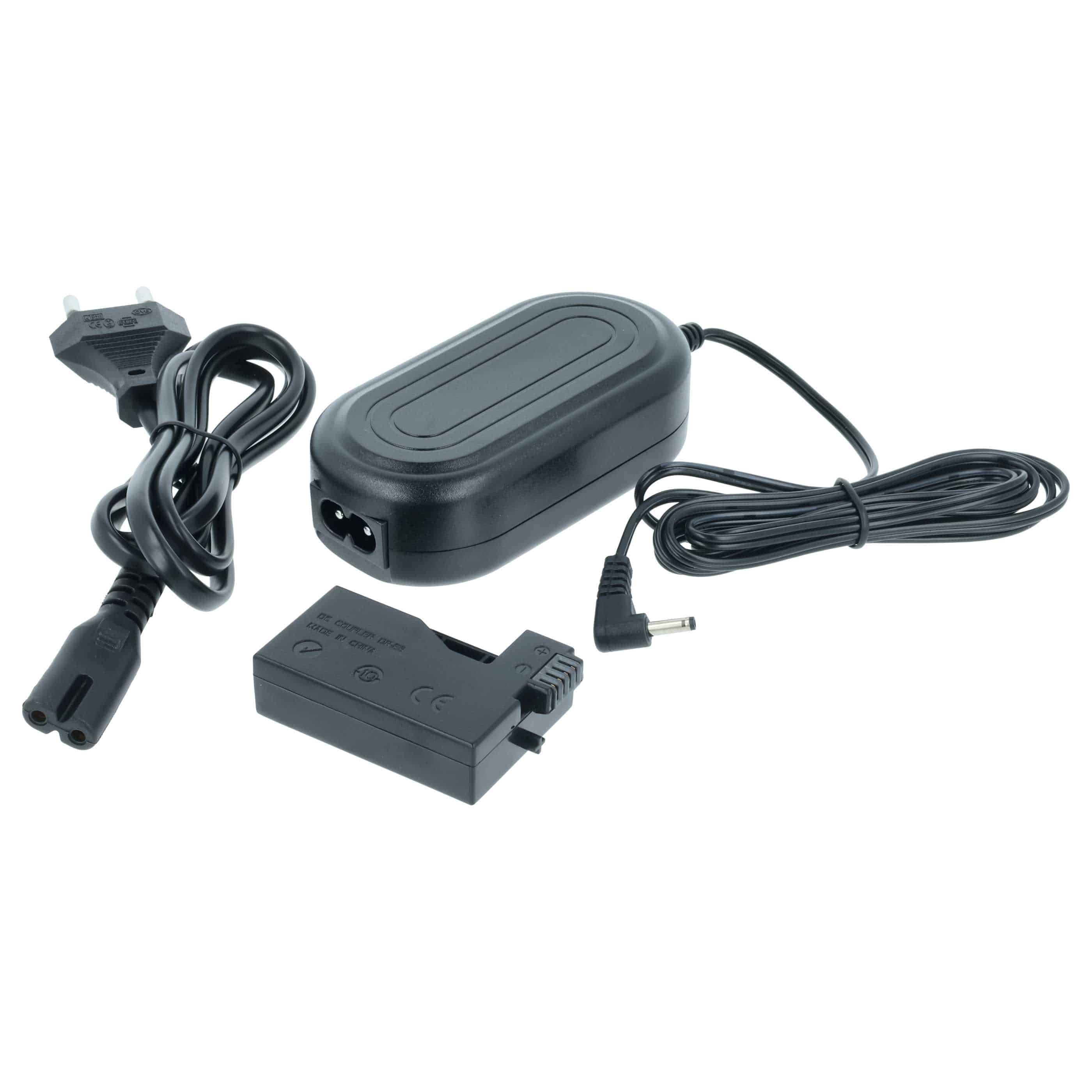 Power Supply replaces DR-E8 ACK-E8 for Camera + DC Coupler - 2 m, 7.4 V 2.0 A
