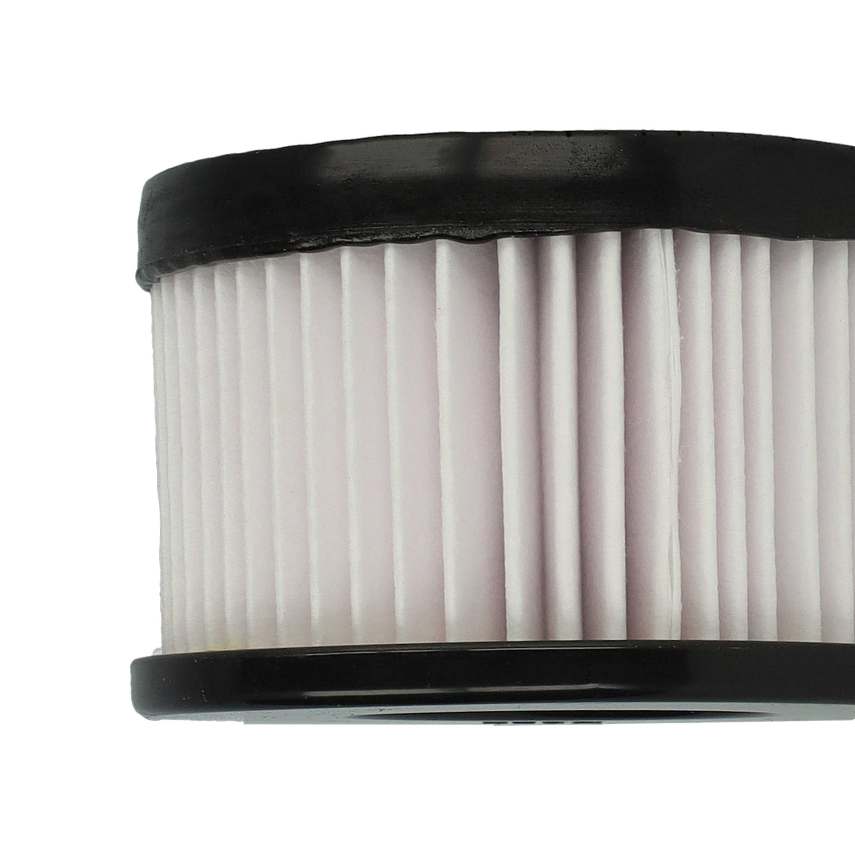3x cartridge filter replaces Rowenta ZR009004, 3221614007446 for Rowenta Vacuum Cleaner, black / white