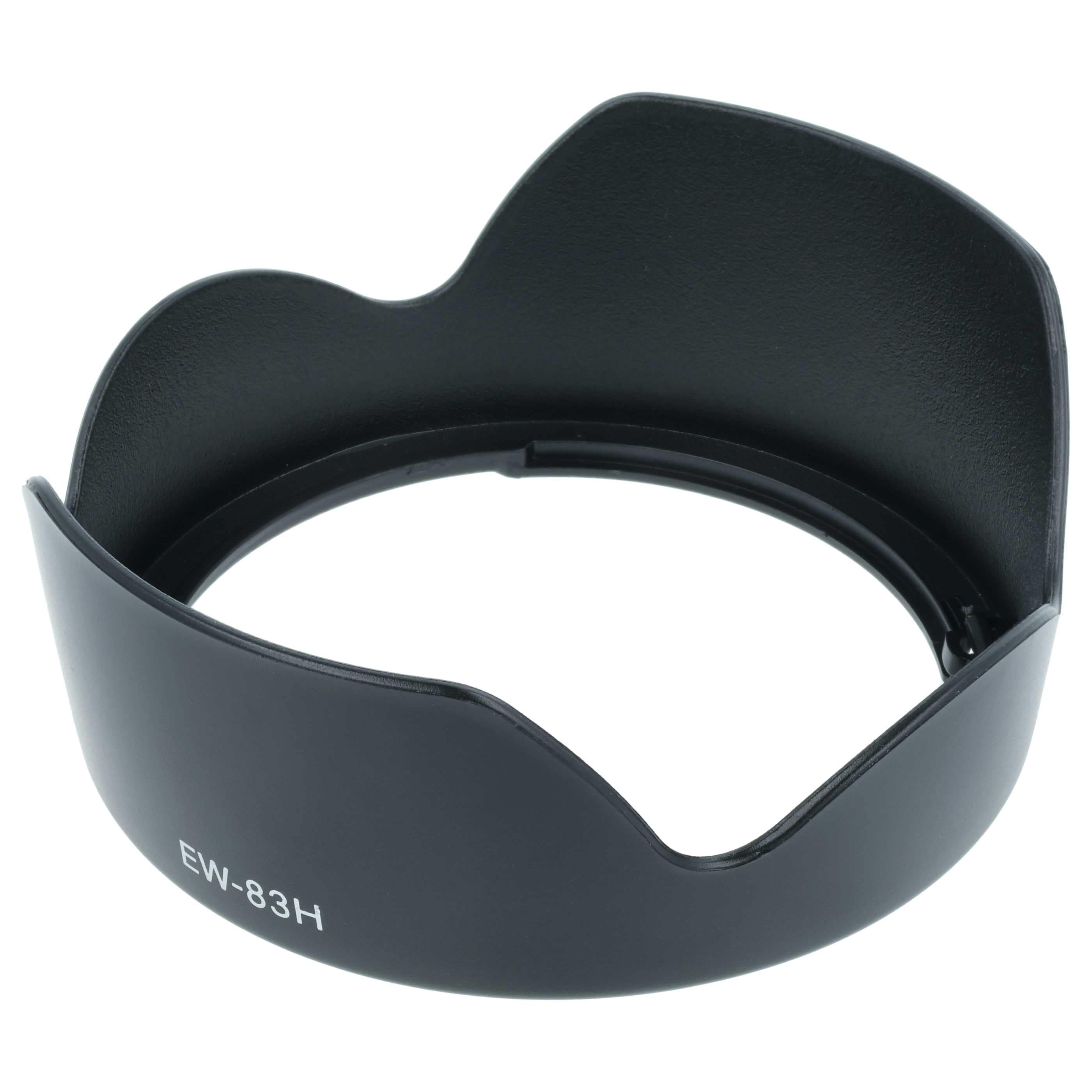 Lens Hood replaces Canon EW-83H for Canon Lens with 77 mm Diameter, plastic, black