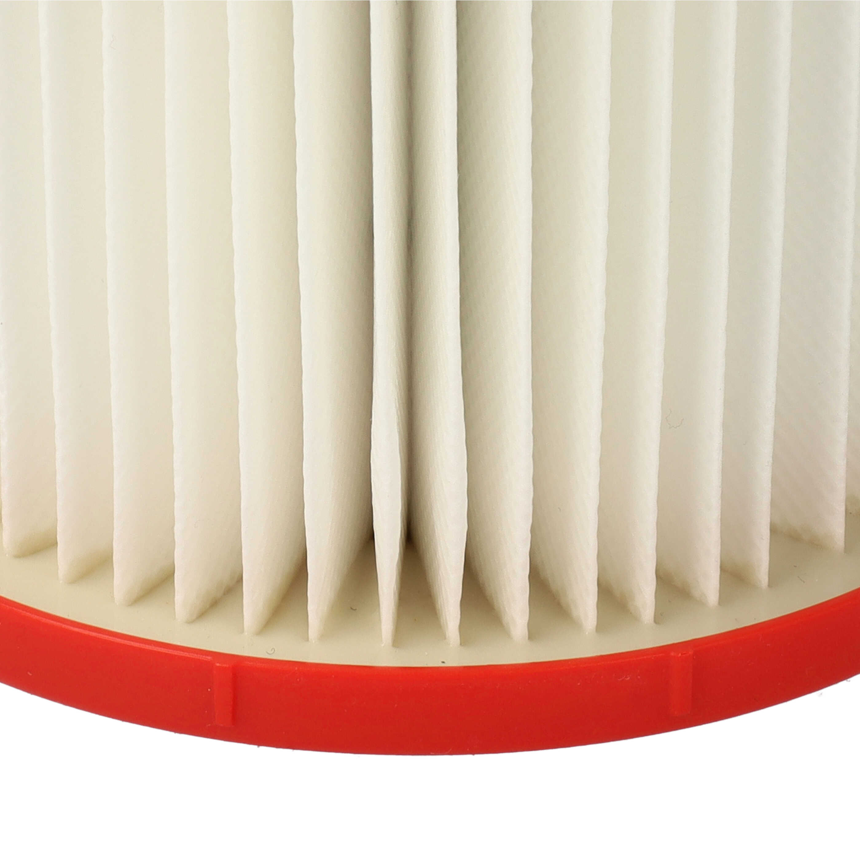 Filtro sostituisce Milwaukee 4931465230, 4058546360368 per aspirapolvere - filtro HEPA, bianco / rosso