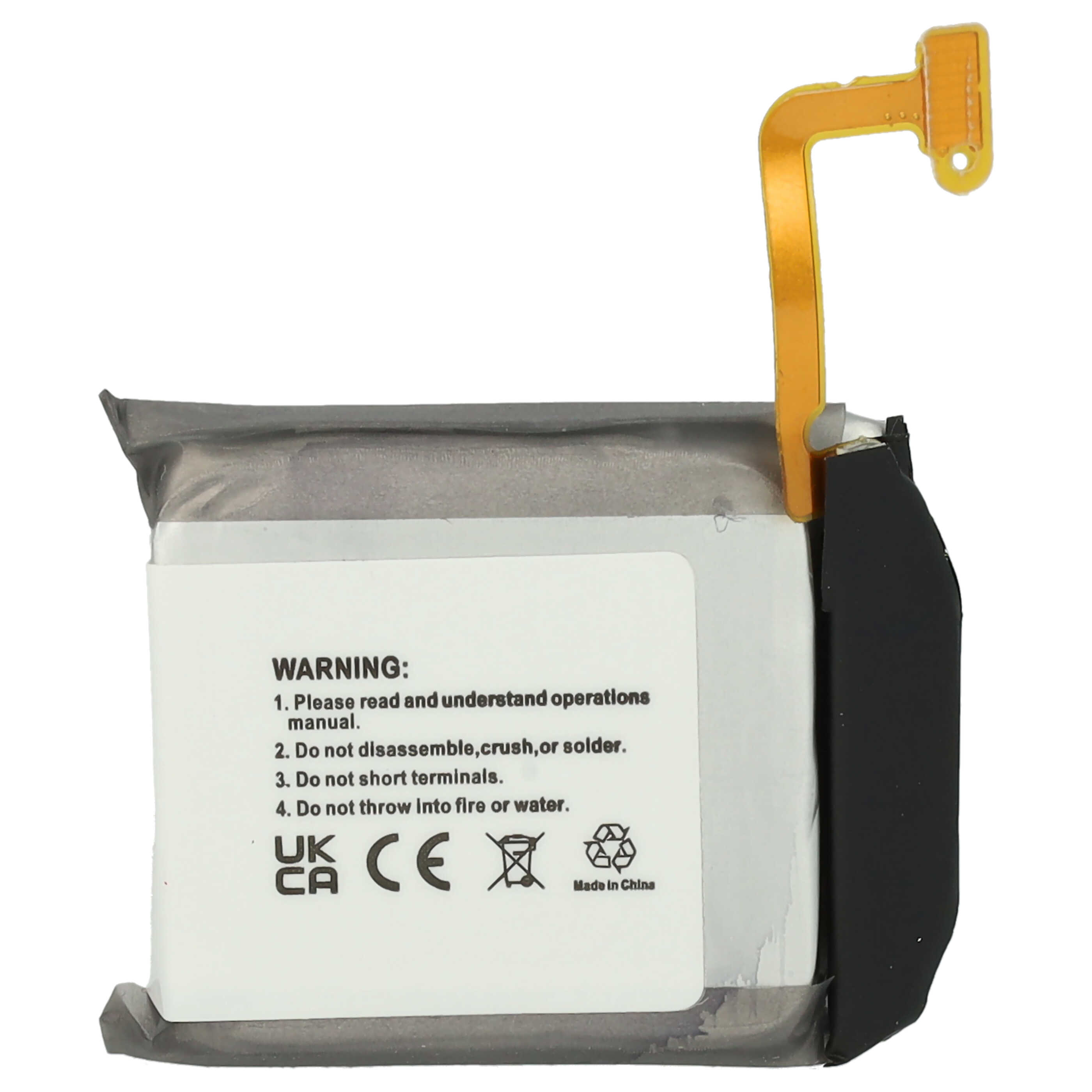 Smartwatch Battery replaces Samsung GH43-04855A, EB-BR800ABU - 472 mAh 3.85 V Li-polymer + Tools