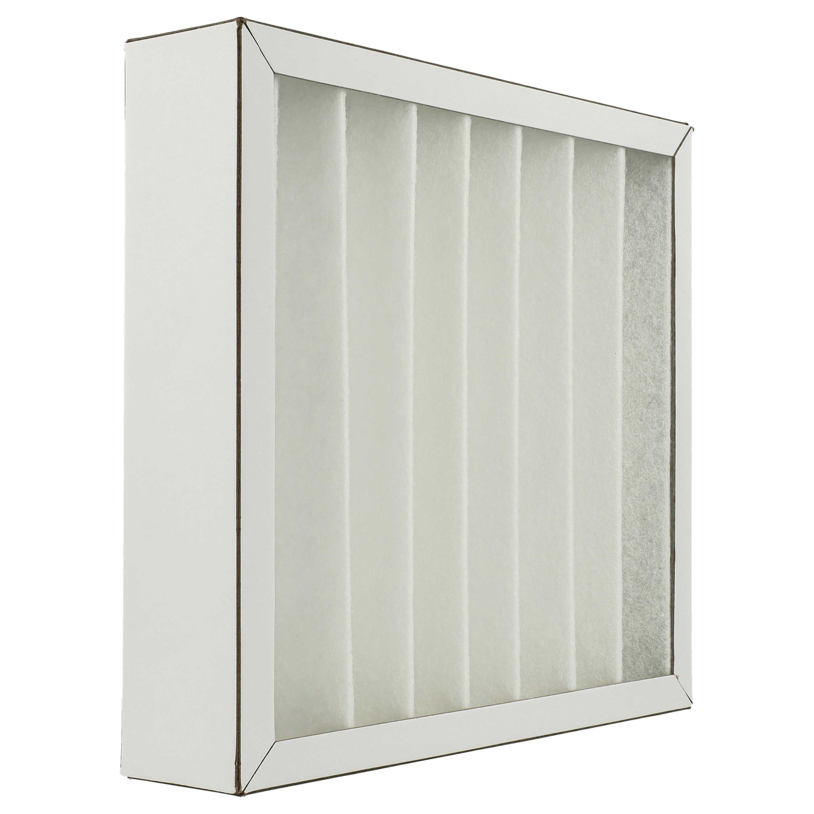 2x Filter als Ersatz für Pluggit ADFG4F7-160 für Pluggit Lüfter - Filterklasse G4, weiß