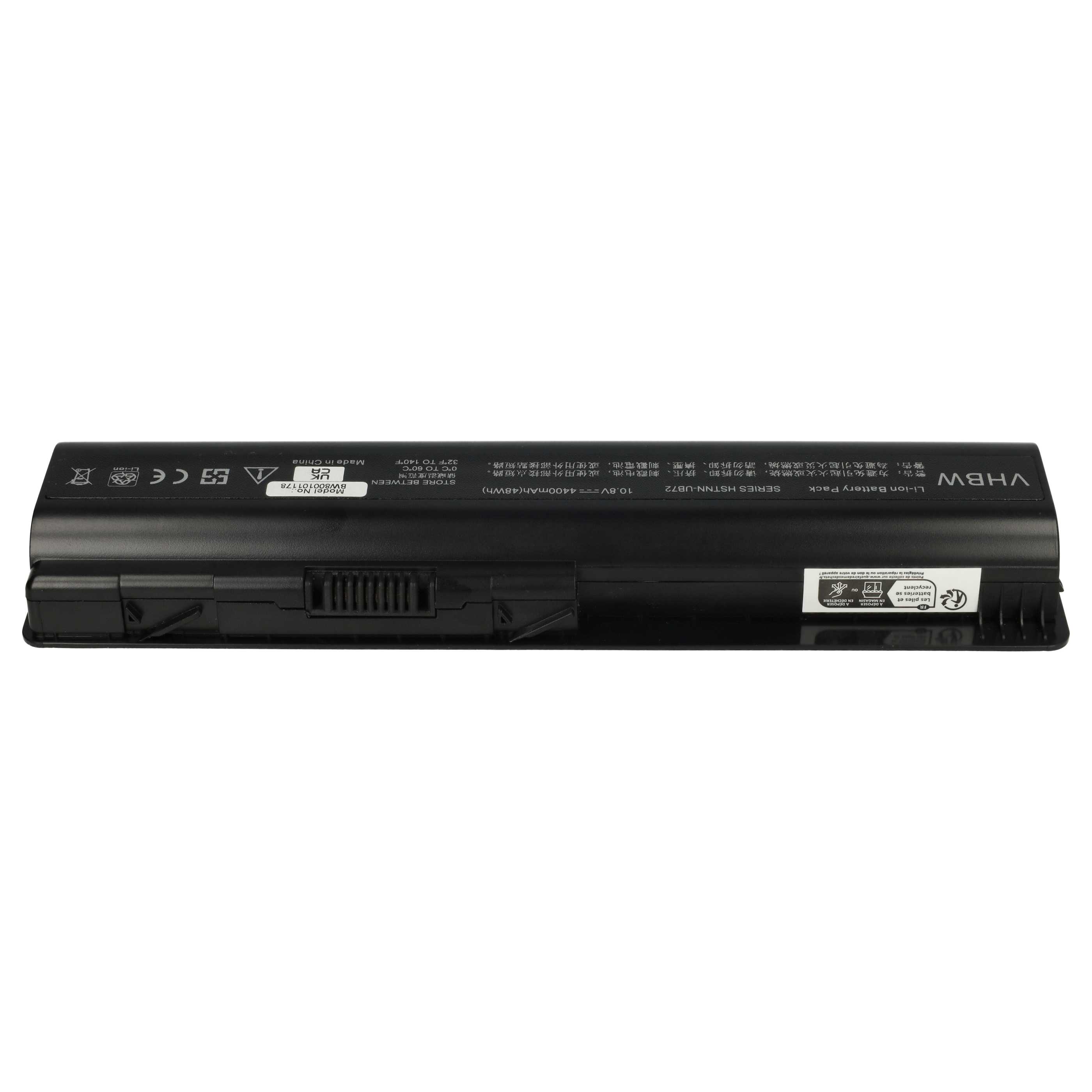 Akumulator do laptopa zamiennik HP 462890-541, 462890-542, 462890-761 - 4400 mAh 10,8 V Li-Ion, czarny