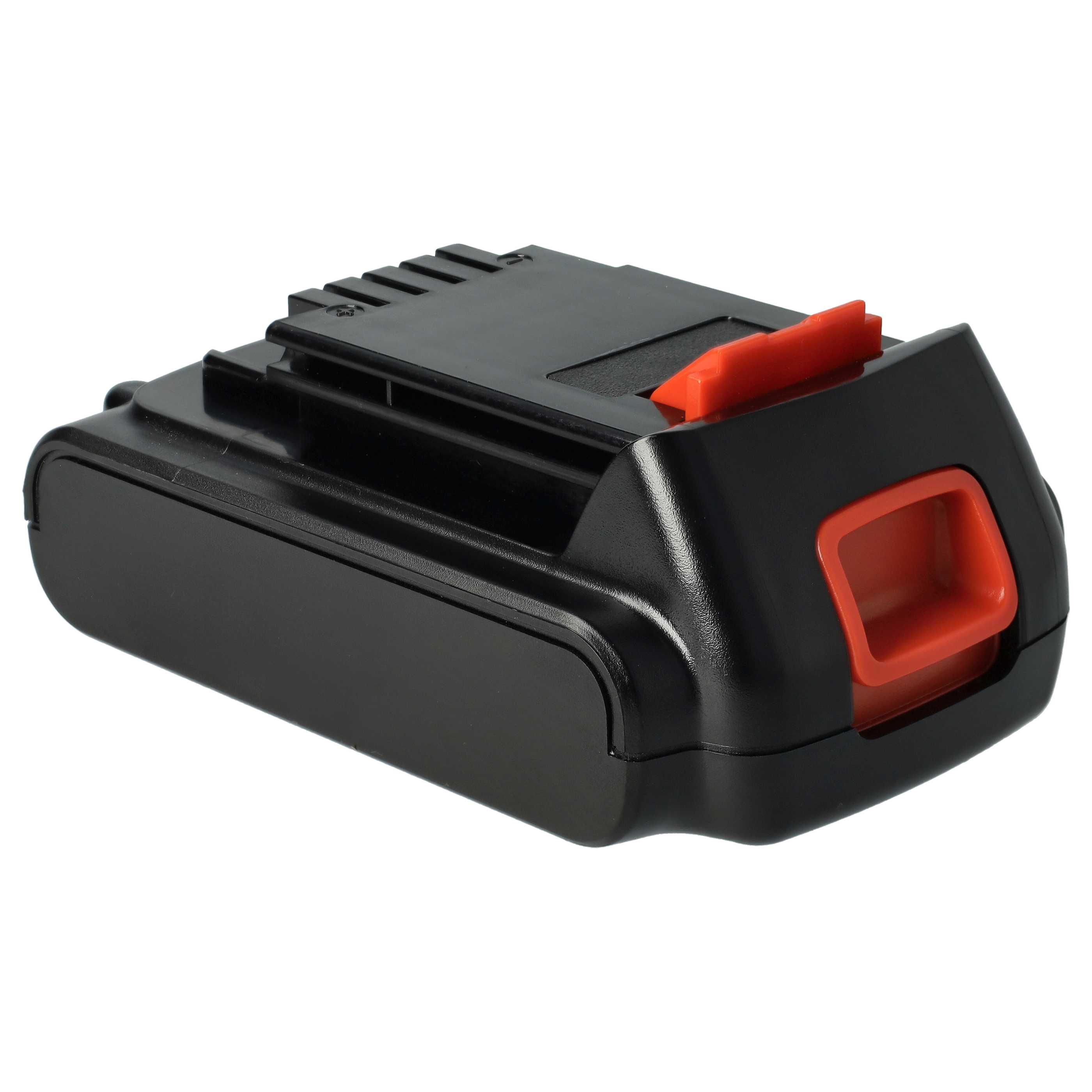 2x Battery replaces Black & Decker BL1318, BL1518, BL1518-XJ Electric Power Tool - 2000 mAh, 18 V, Li-Ion