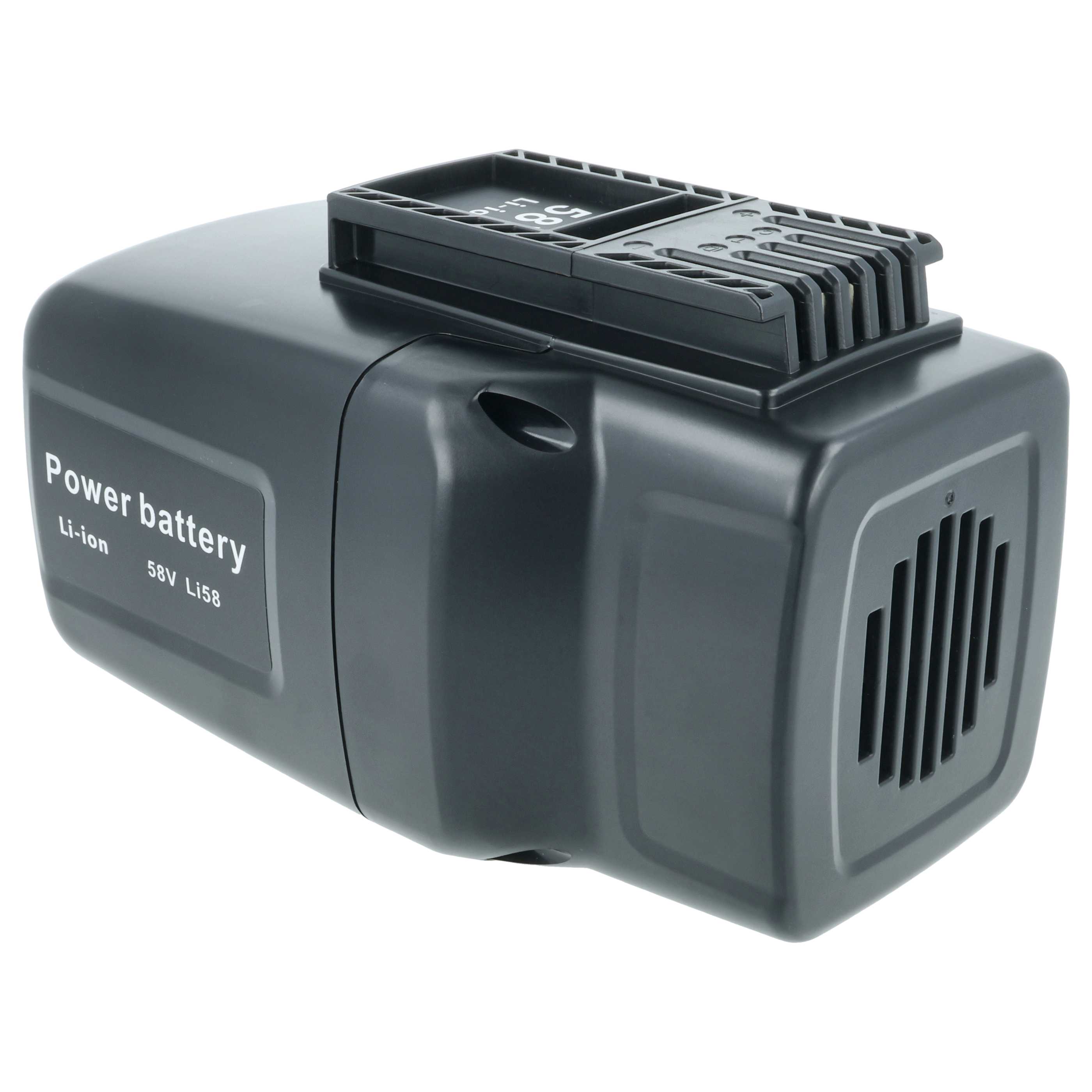 Battery replaces McCulloch 59-09.238.03, 582611701, 590810401 - 5200 mAh 58 V Li-Ion, black / yellow