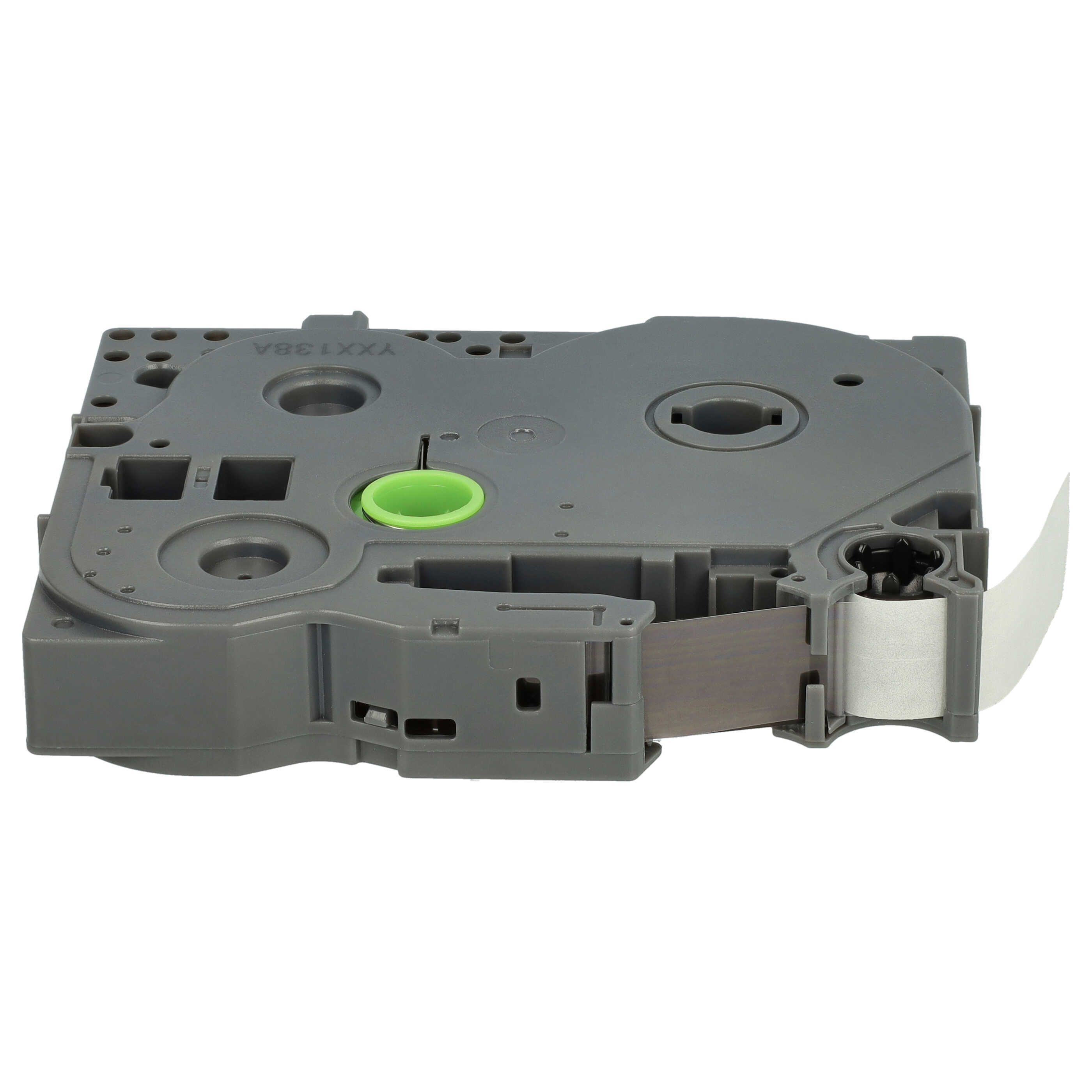 Label Tape replaces Brother TZE-131S - 12 mm Black to Transparent