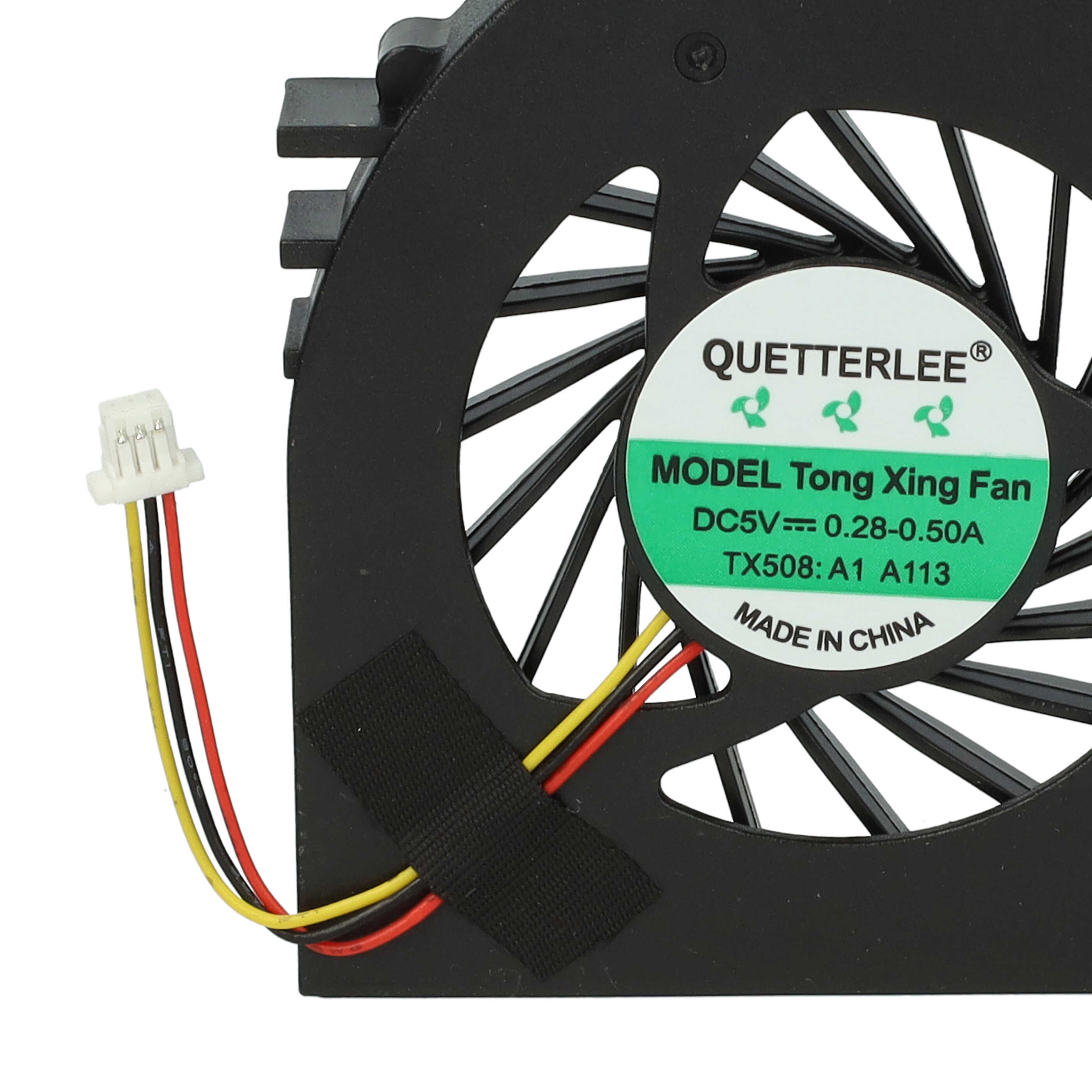 CPU / GPU Fan replaces Dell DFS501105FQ0T for Dell Notebook 76 x 65 x 11 mm