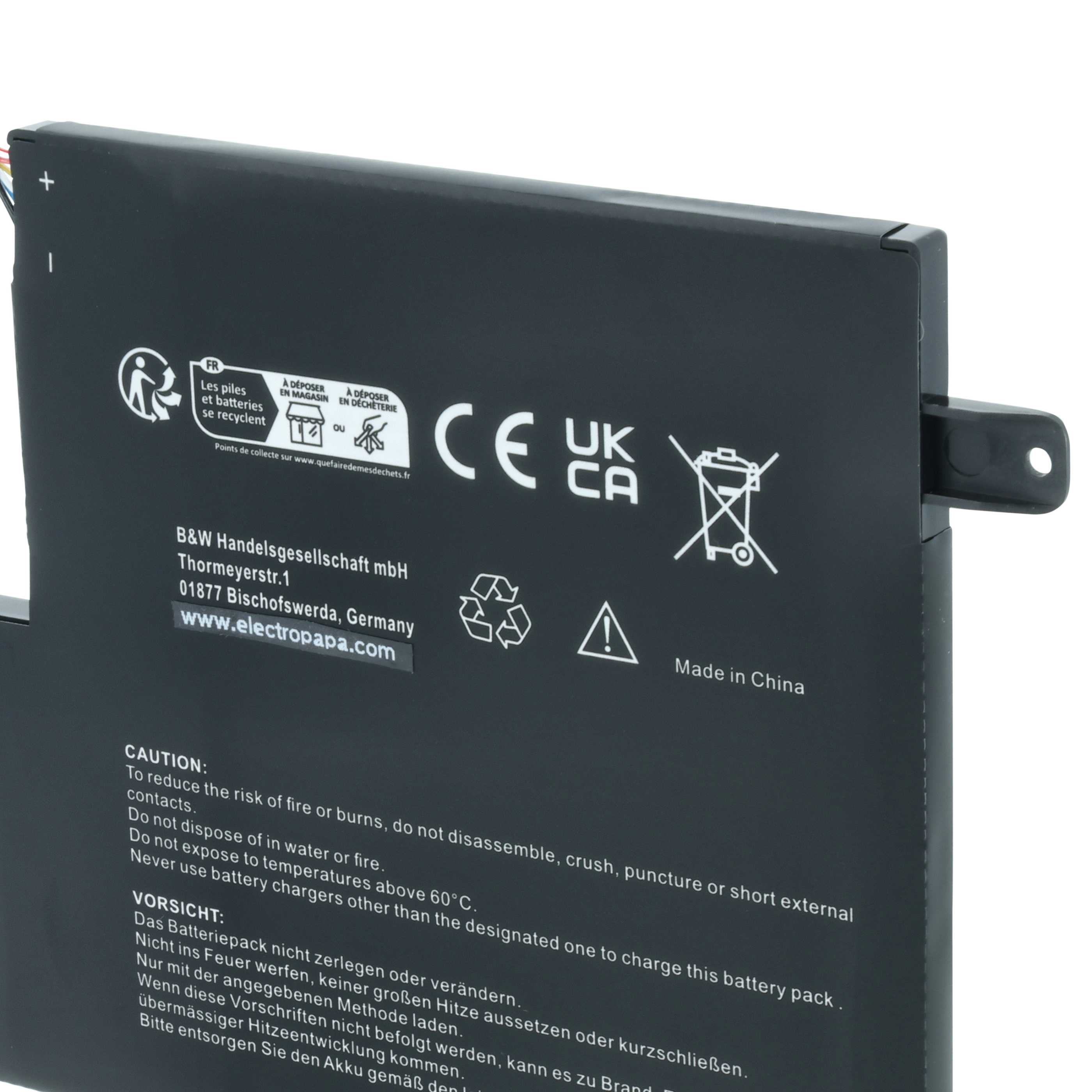 Akumulator do laptopa zamiennik Lenovo 5B10G78611, 5B10G78609, 5B10K10180, 5B10J40590 - 4000 mAh 11,1 V LiPo