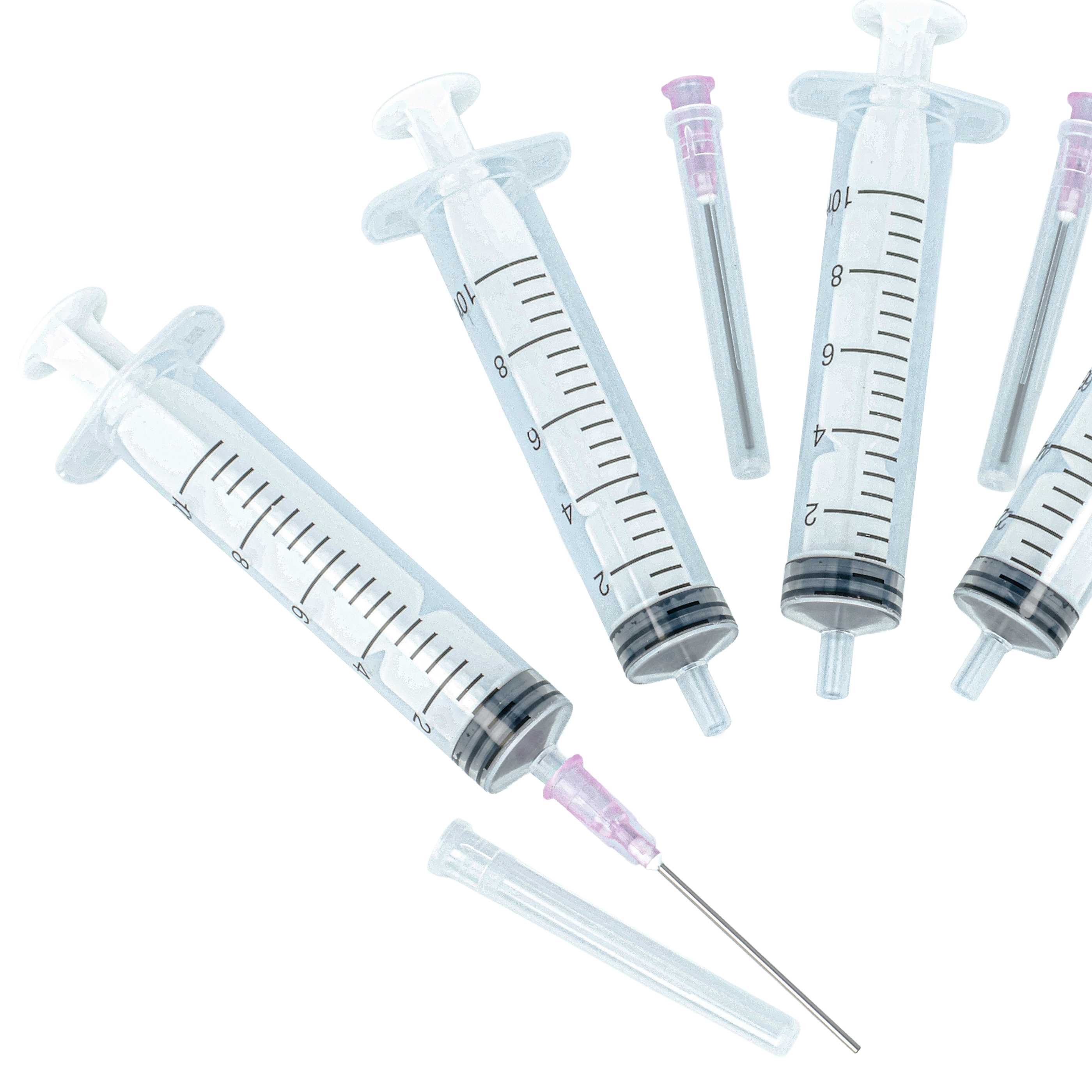 5x Siringa per la ricarica delle cartucce d'inchiostro, cartucce CISS - 10 ml