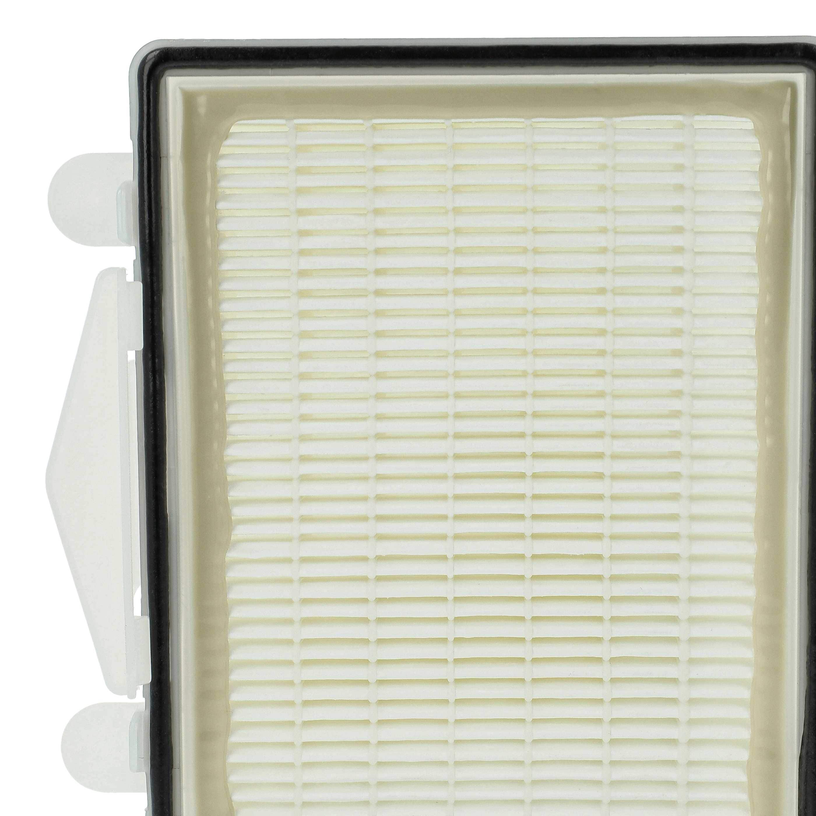 3x Filtro reemplaza Kärcher 6.414-760.0, 2.889-286.0 para aspiradora filtro Hepa - negro / blanco