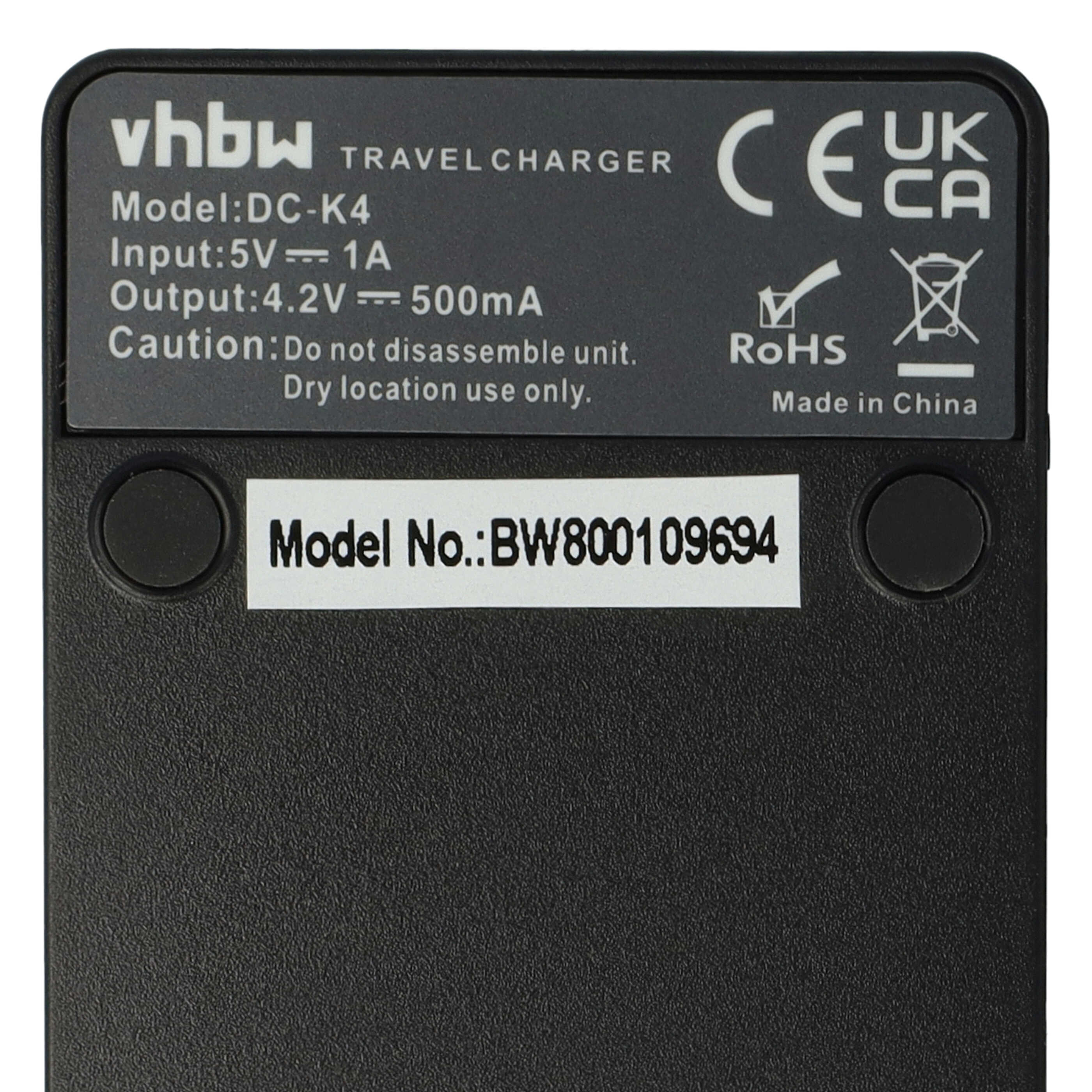 Battery Charger suitable for Belkin Digital Camera - 0.5 A, 4.2 V