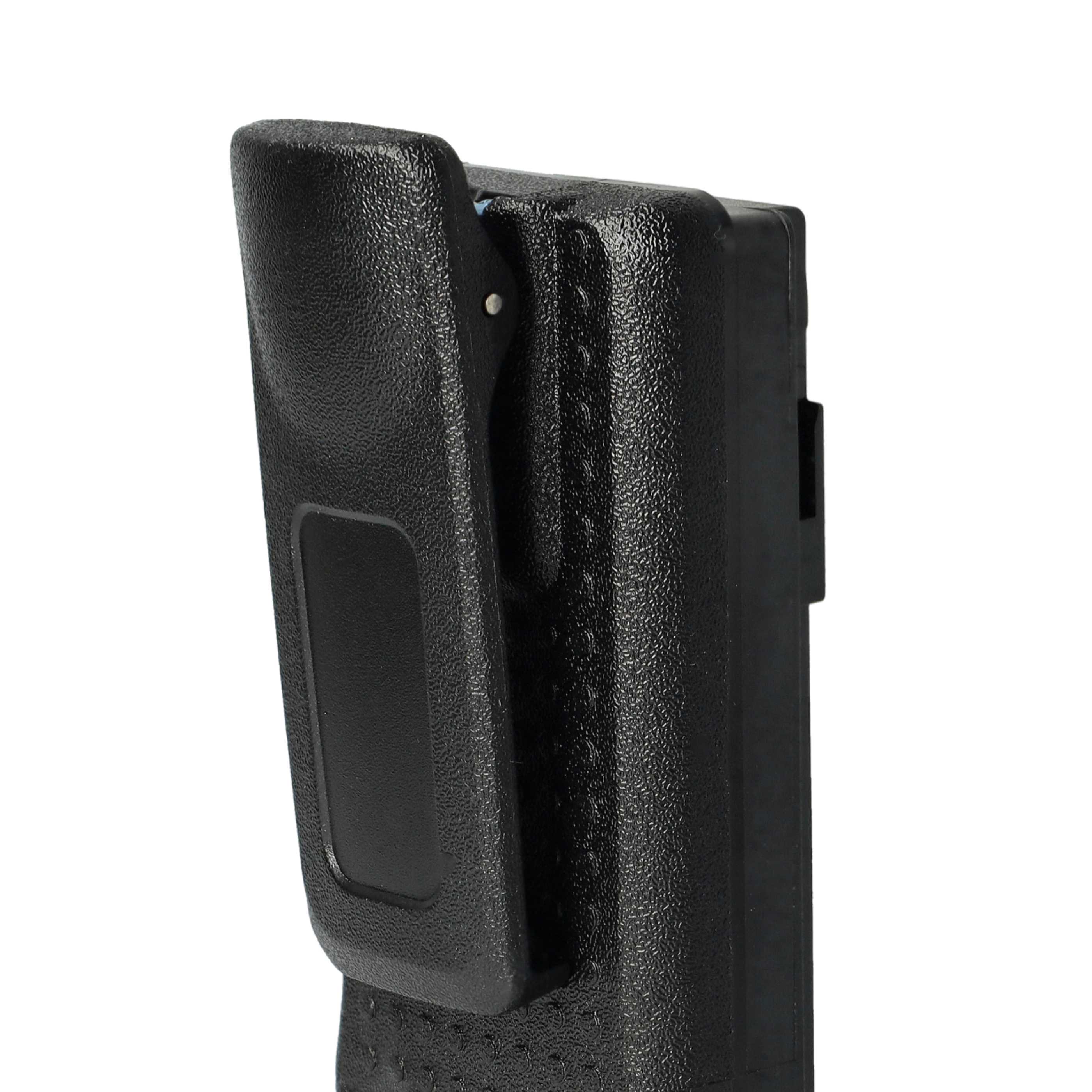 Radio 2x Battery replaces Motorola PMNN4416, PMNN4415, PMNN4415AR, PMNN441 - 3400 mAh 7.2 V Li-Ion + Belt Clip