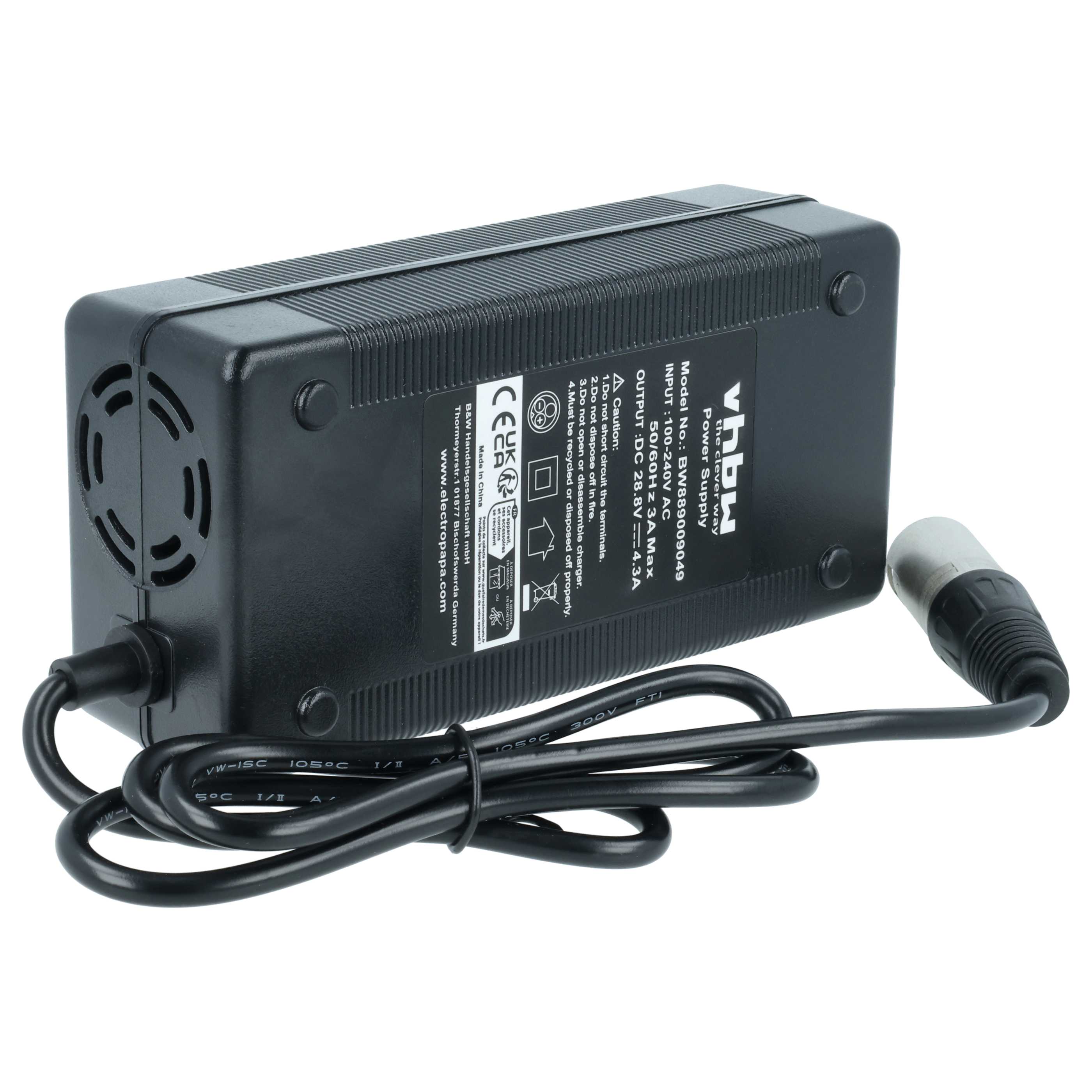 Mains Power Adapter replaces Meanwell OWA-60E-30ZCT, SOY-2940230, PB-120N-27C lawnmower robot Charging Station