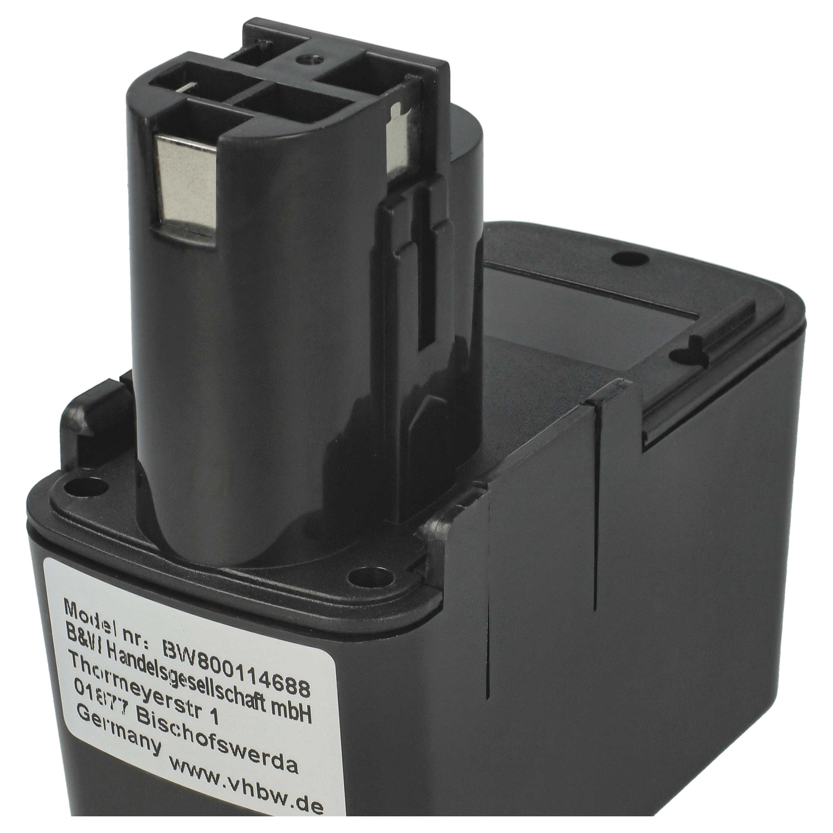 Batteria sostituisce Bosch 2 607 335 055, 2 607 335 054, 2 607 335 071 per attrezzo - 1,5Ah 12V NiMH