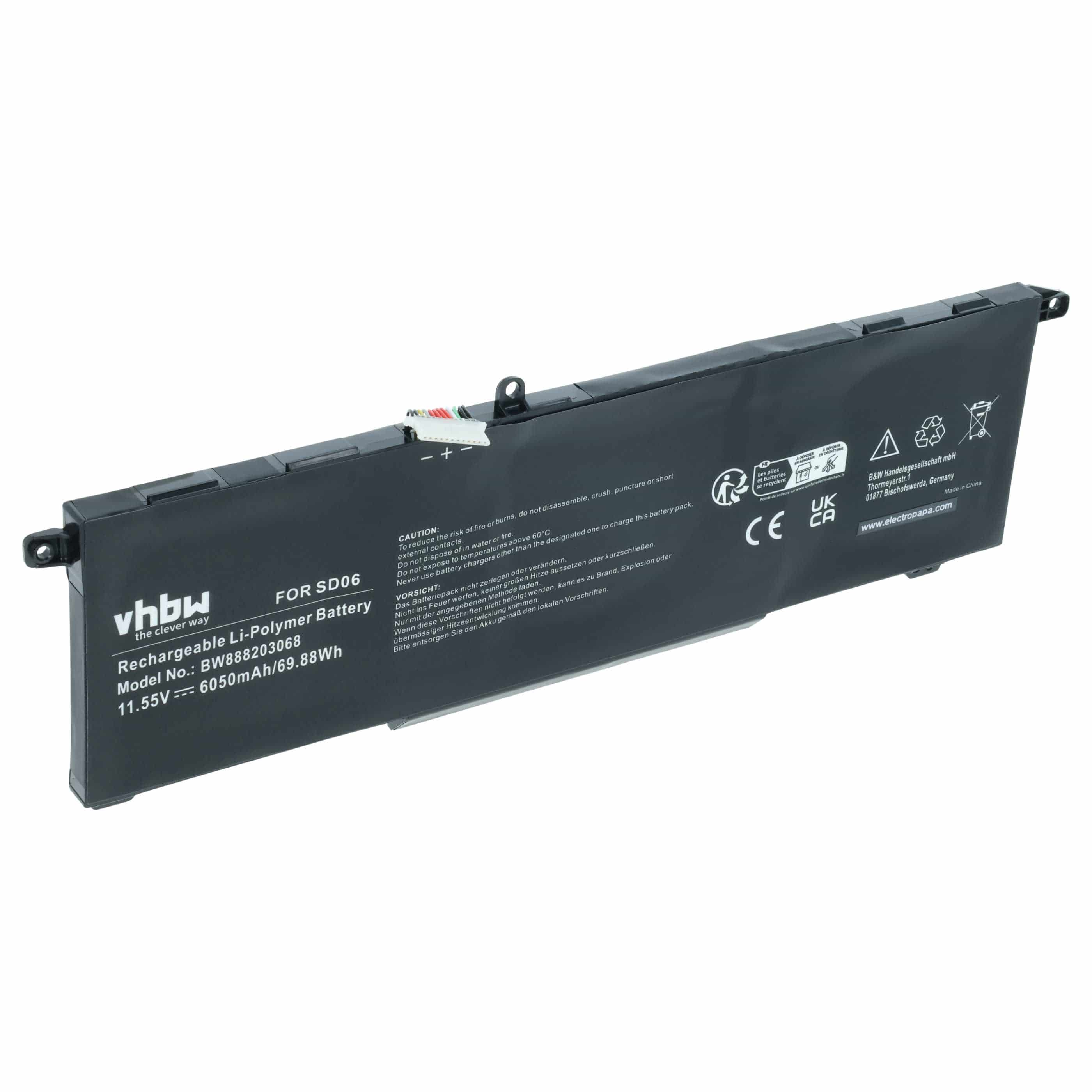 Akumulator do laptopa zamiennik HP L84356-2C1, HSTNN-DB9U, HSTNN-089U, L84392-005 - 5900 mAh 11,55 V LiPo