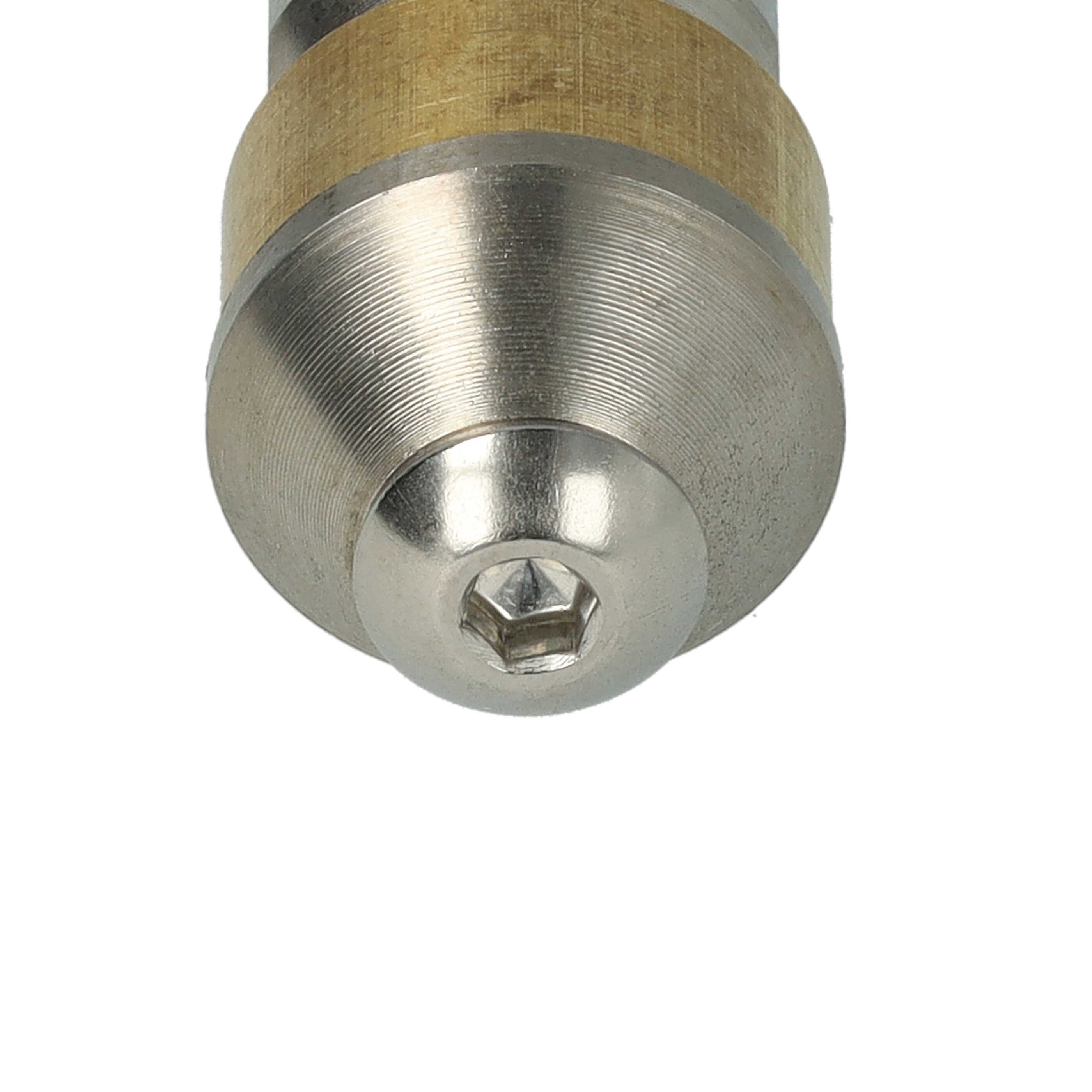 Pipe Cleaning Nozzle as Replacement for Kränzle KNR055 - Stainless Steel, Rotating