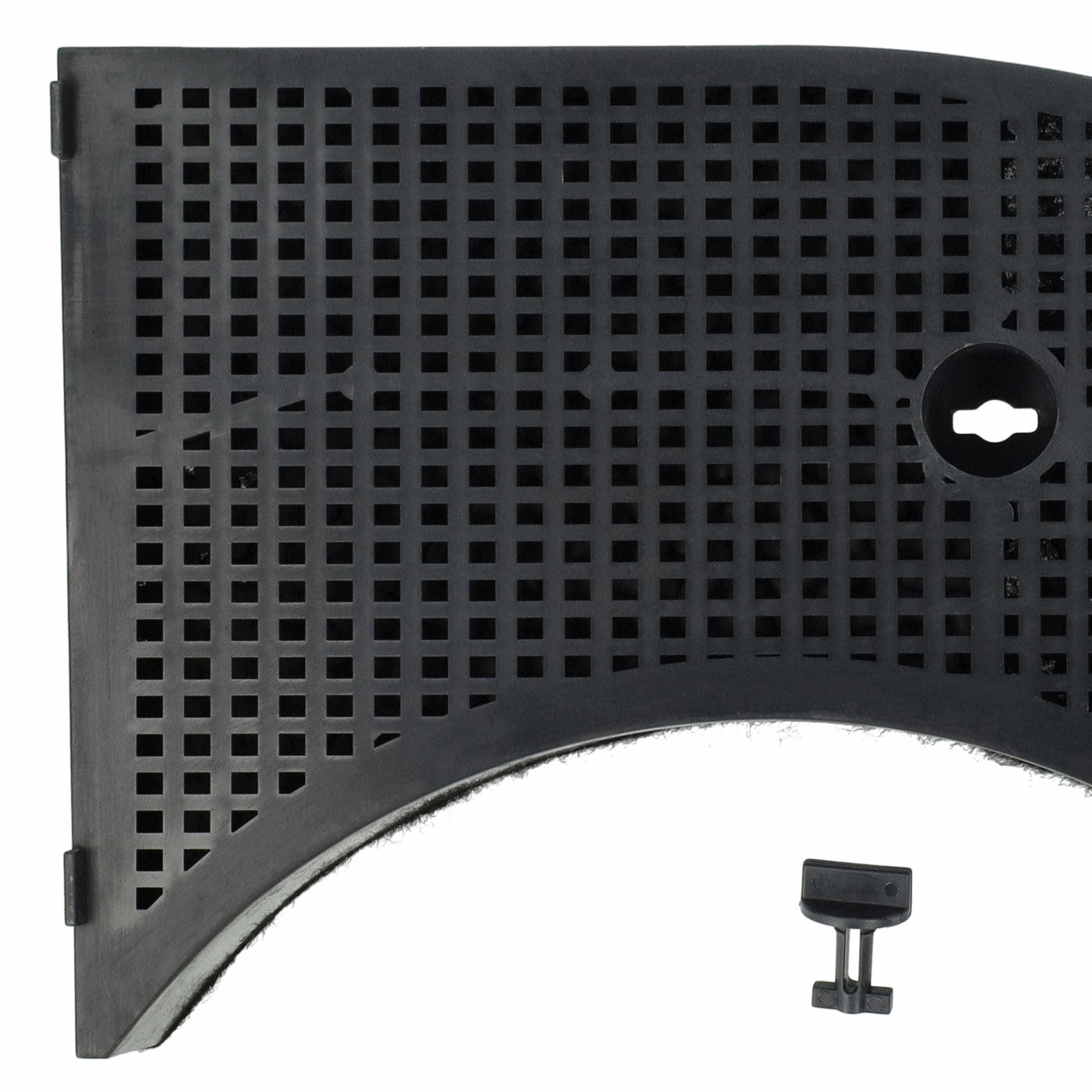2x Filtres à charbon actif remplace AEG 5027887000/6, 5029064900/8, 5027456700/2 pour hotte Bauknecht