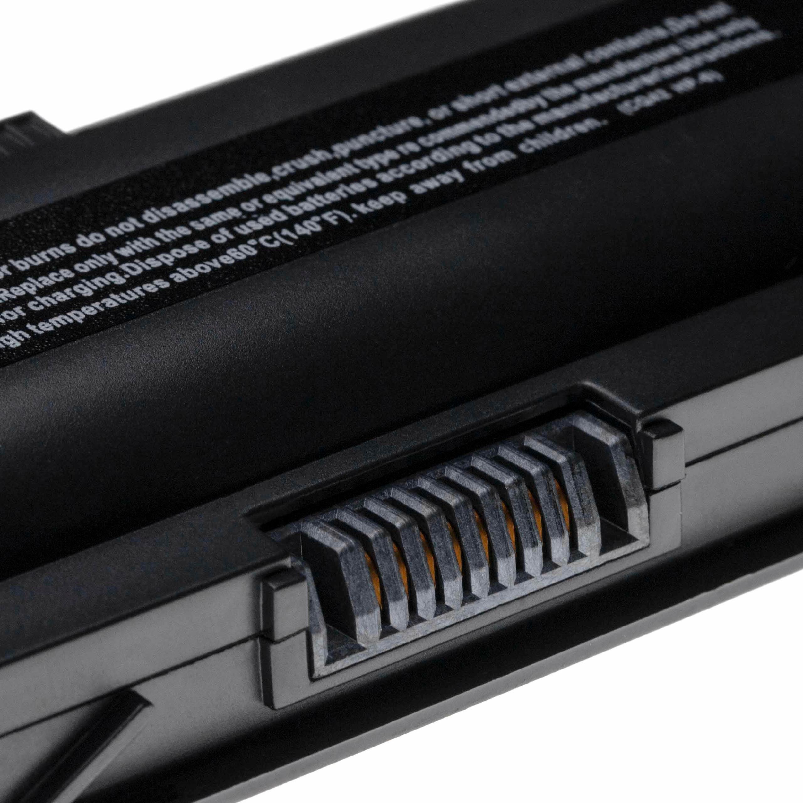 Batterie remplace HP / Compaq 586006-361, 586006-321 pour ordinateur portable - 5200mAh 10,8V Li-ion, noir
