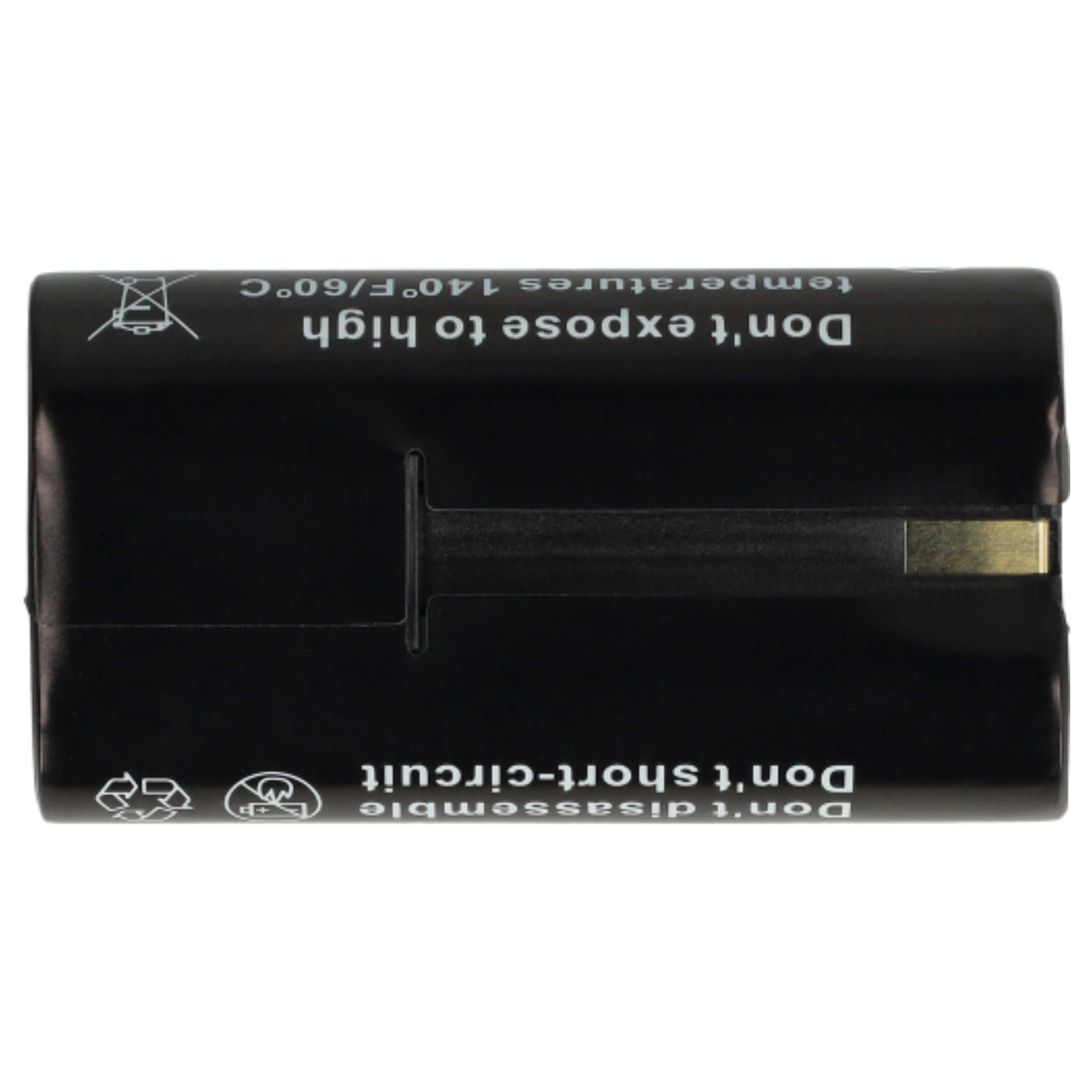 3x Battery replaces Kodak Klic-8000, RB50 - 1200mAh, 3.6V, Li-Ion