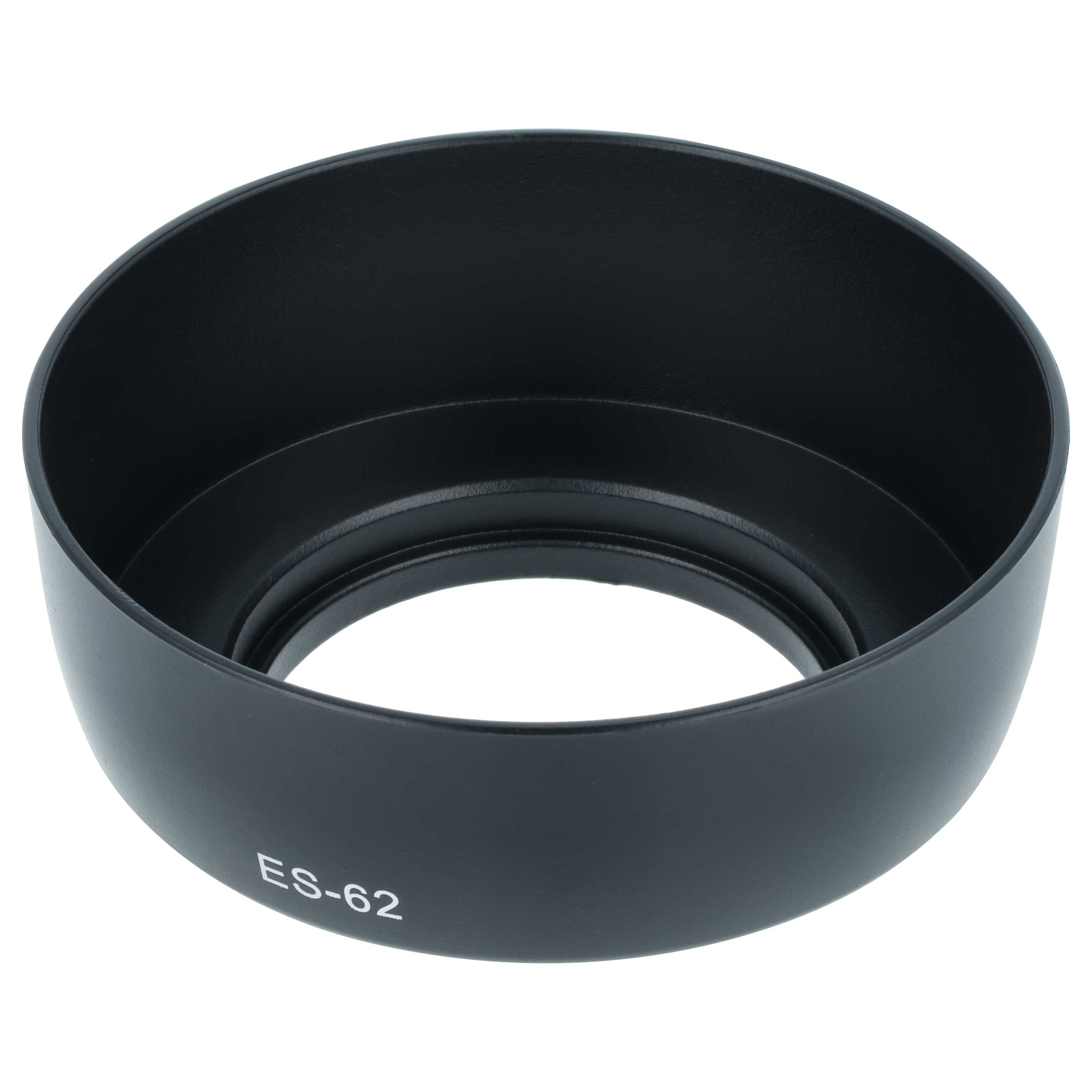 Lens Hood replaces Canon ES-62 for Canon Lens with 52 mm Diameter, plastic, black