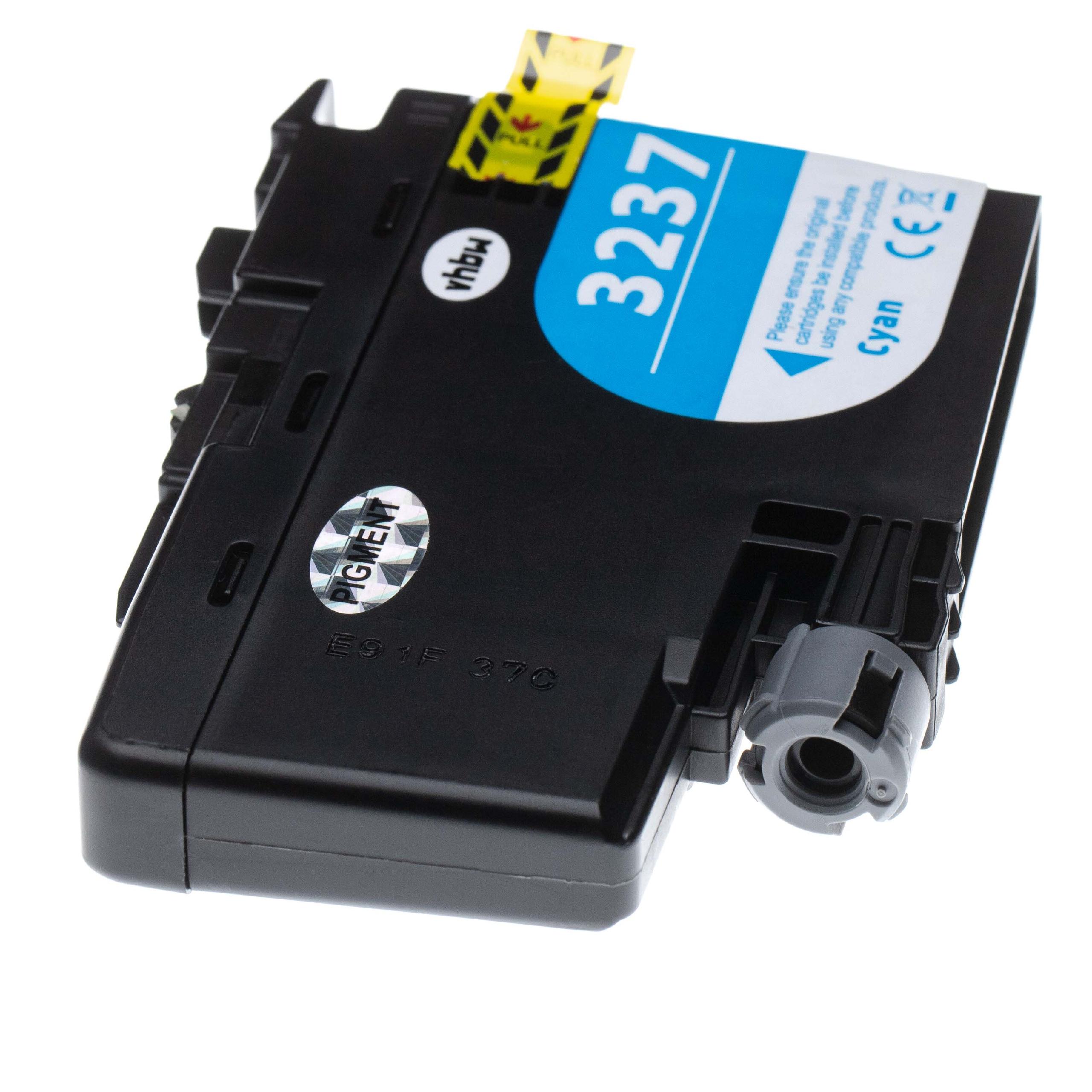 Ink Cartridge as Exchange for Brother LC3237C, LC-3237C for Brother Printer - Cyan 18.5 ml + Chip