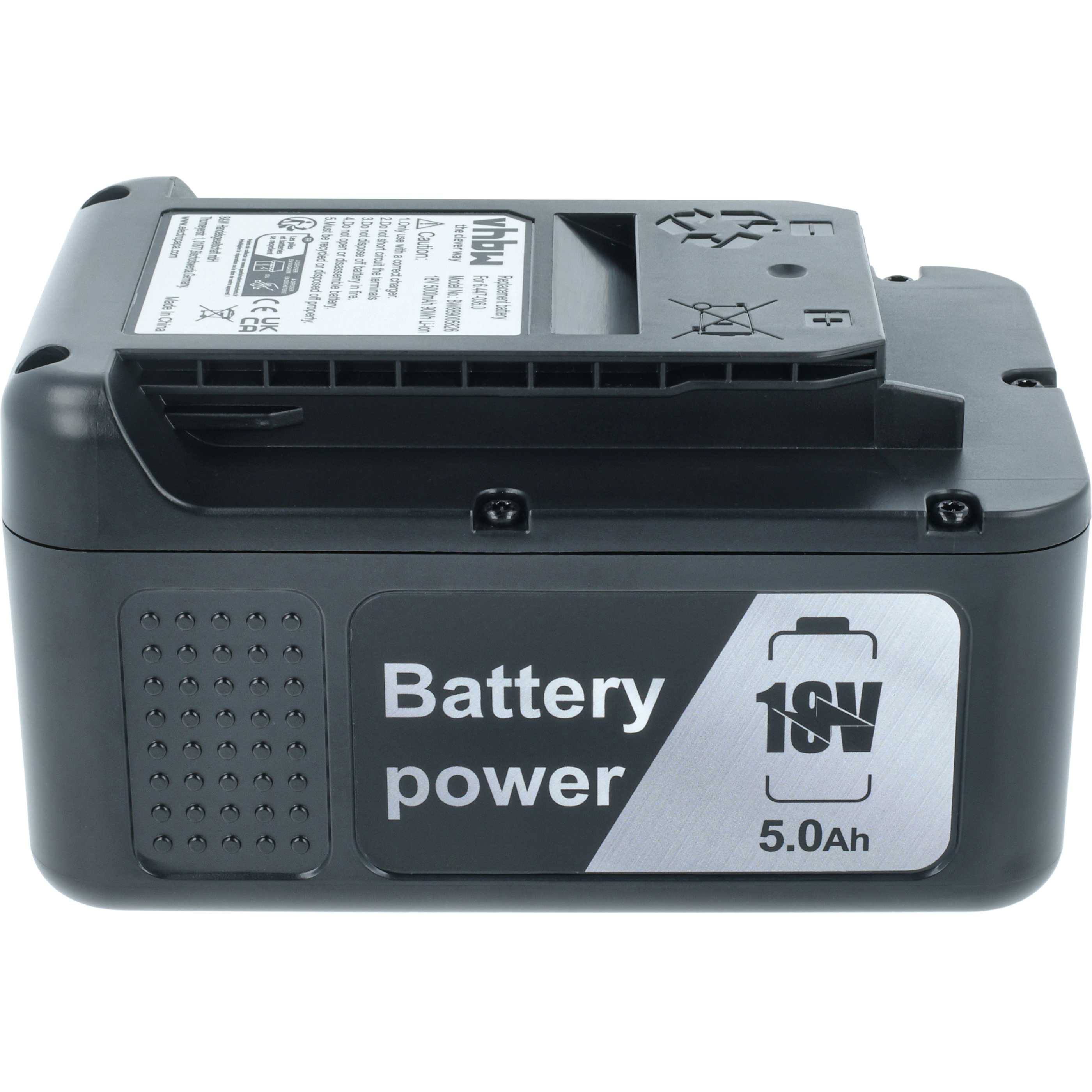 Battery replaces 2.445-034.0, 6.447-036.0 for Kärcher 5000mAh, 18V, Li-Ion
