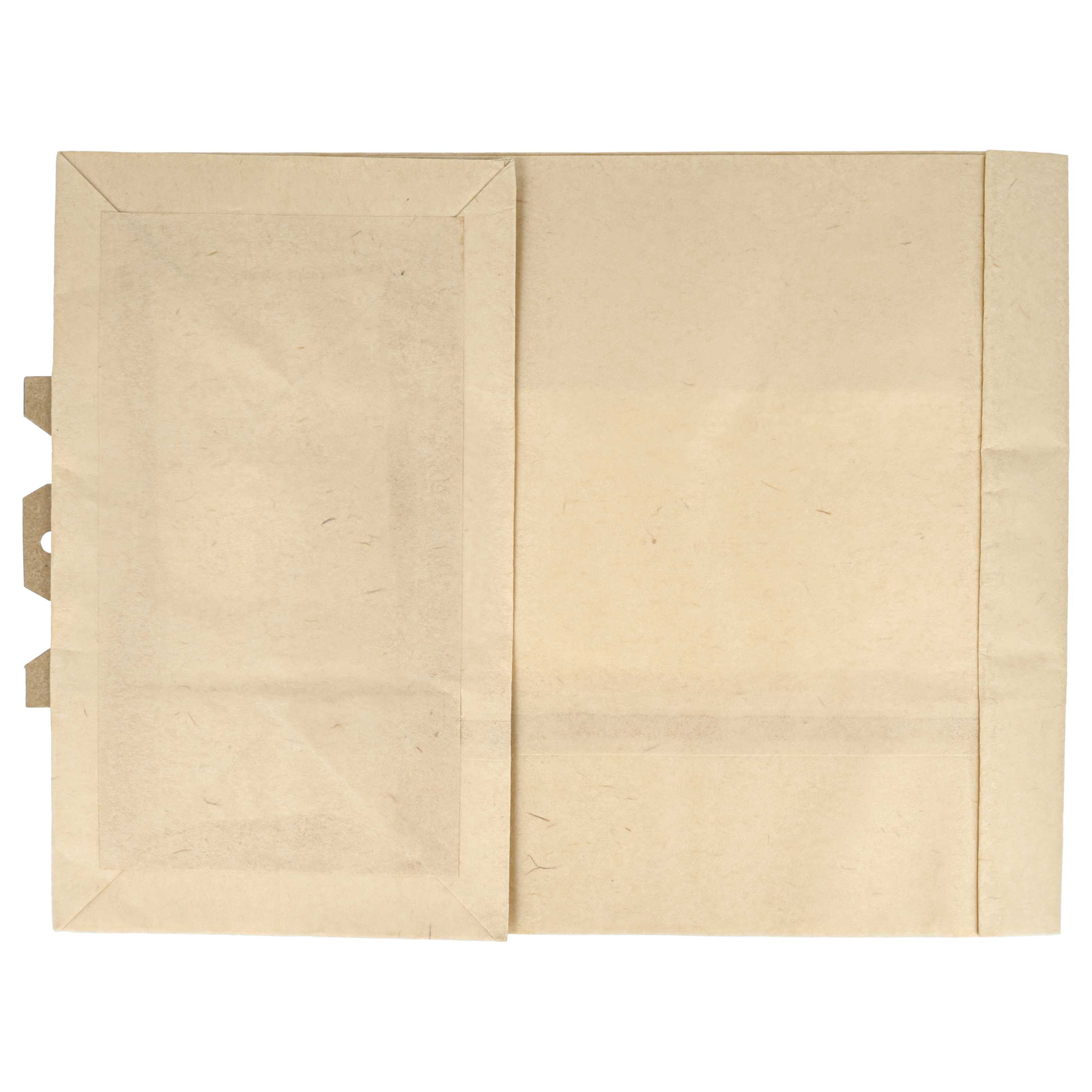 50x Sac remplace Miele 160857, type H pour aspirateur Miele - papier