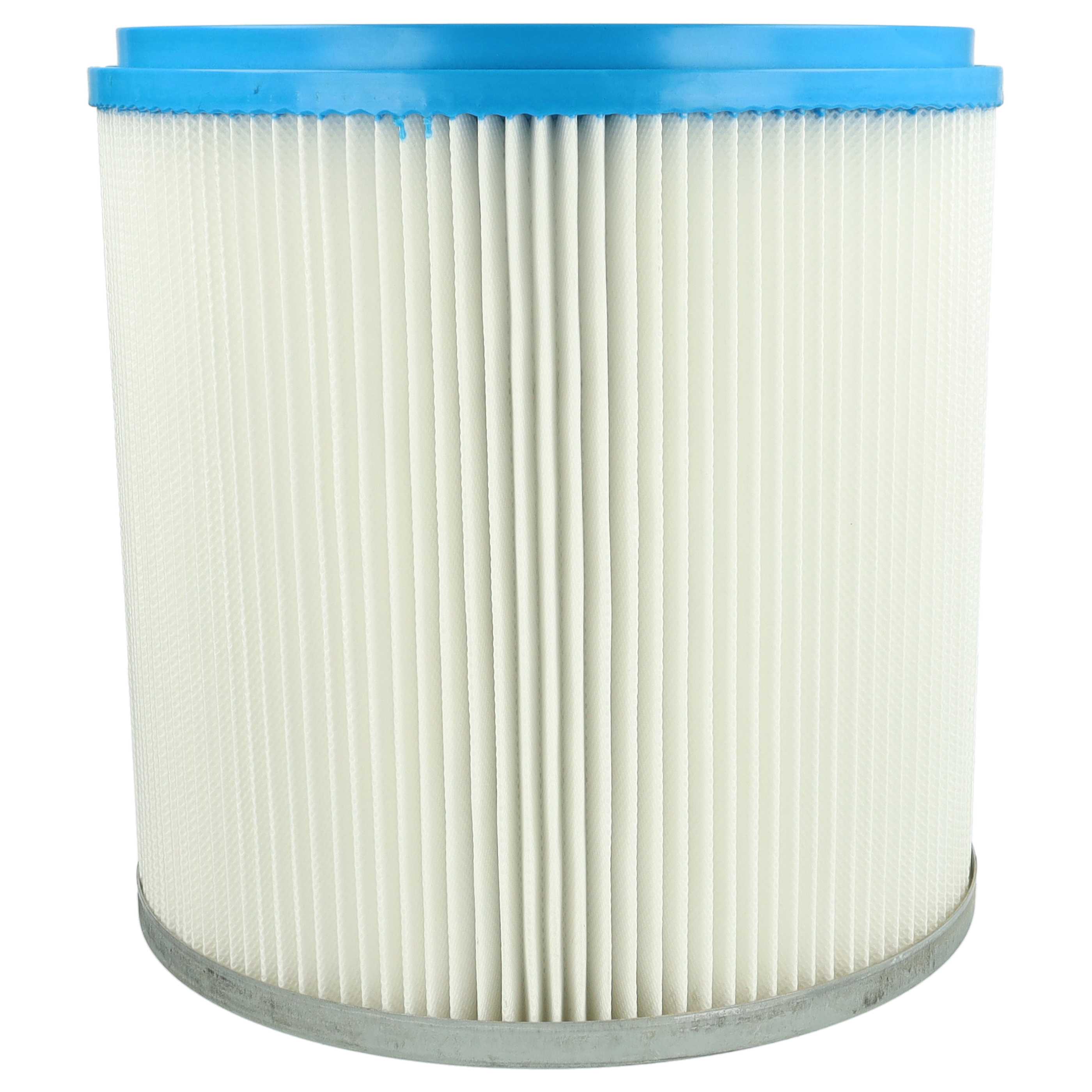 2x cartridge filter replaces Bosch 2607432008 for Bosch Vacuum Cleaner, white / silver / blue