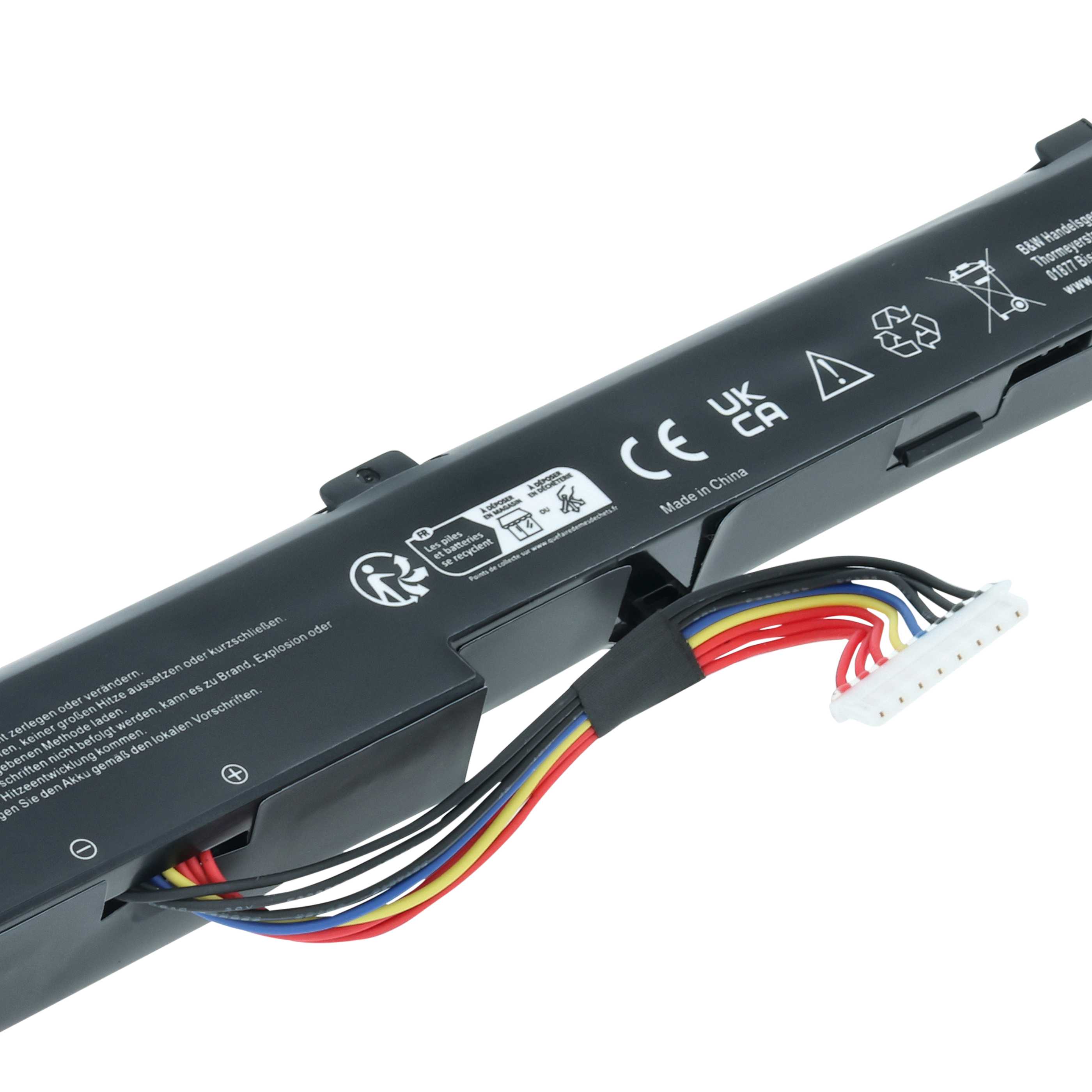 Batteria sostituisce Asus 0B110-00220000, 0B110-00220100 per notebook - 2600mAh 14,4V Li-Ion nero