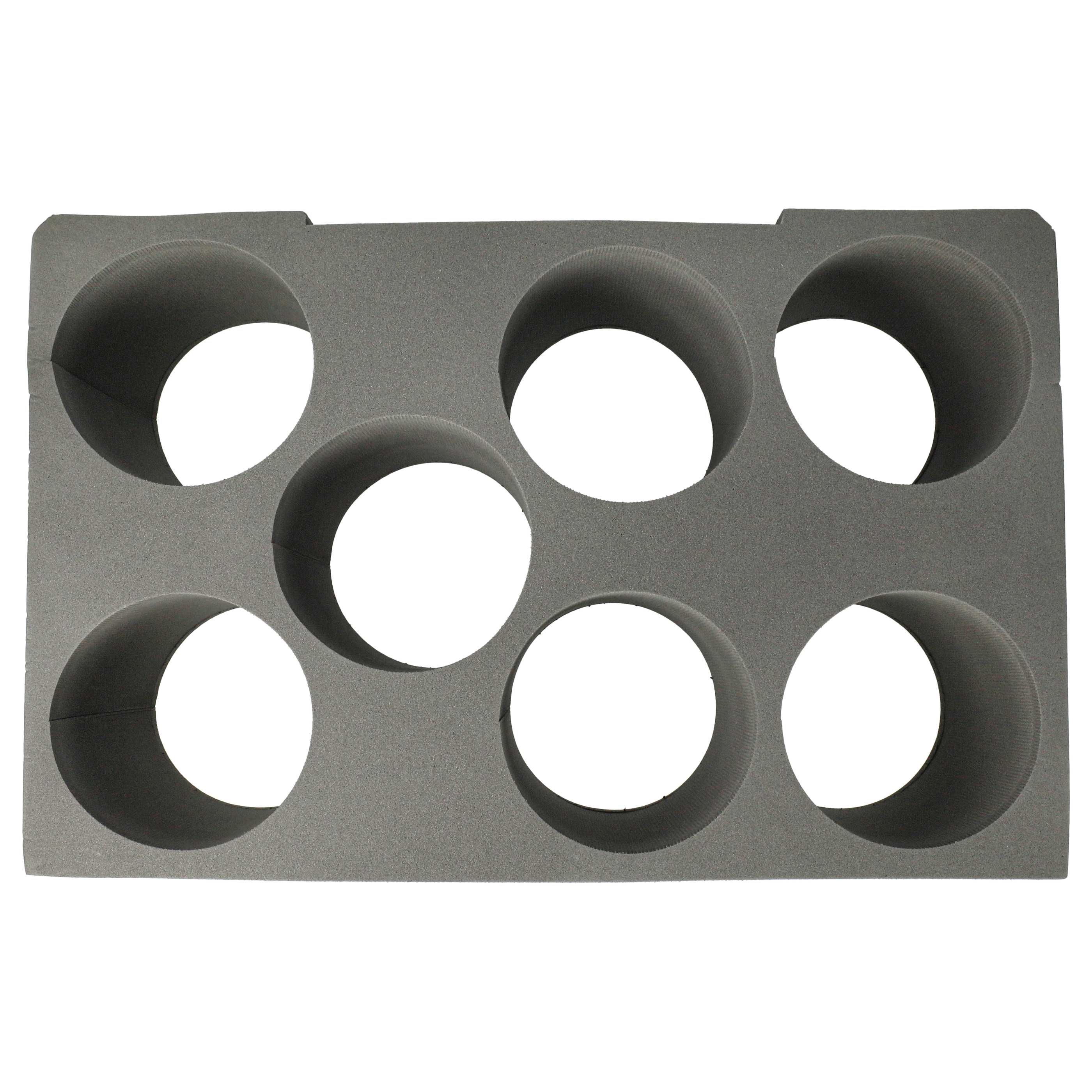 3x Insert pour 7 cartouches de mousse pour caisse à outils Bosch Sortimo - Garniture de coffre