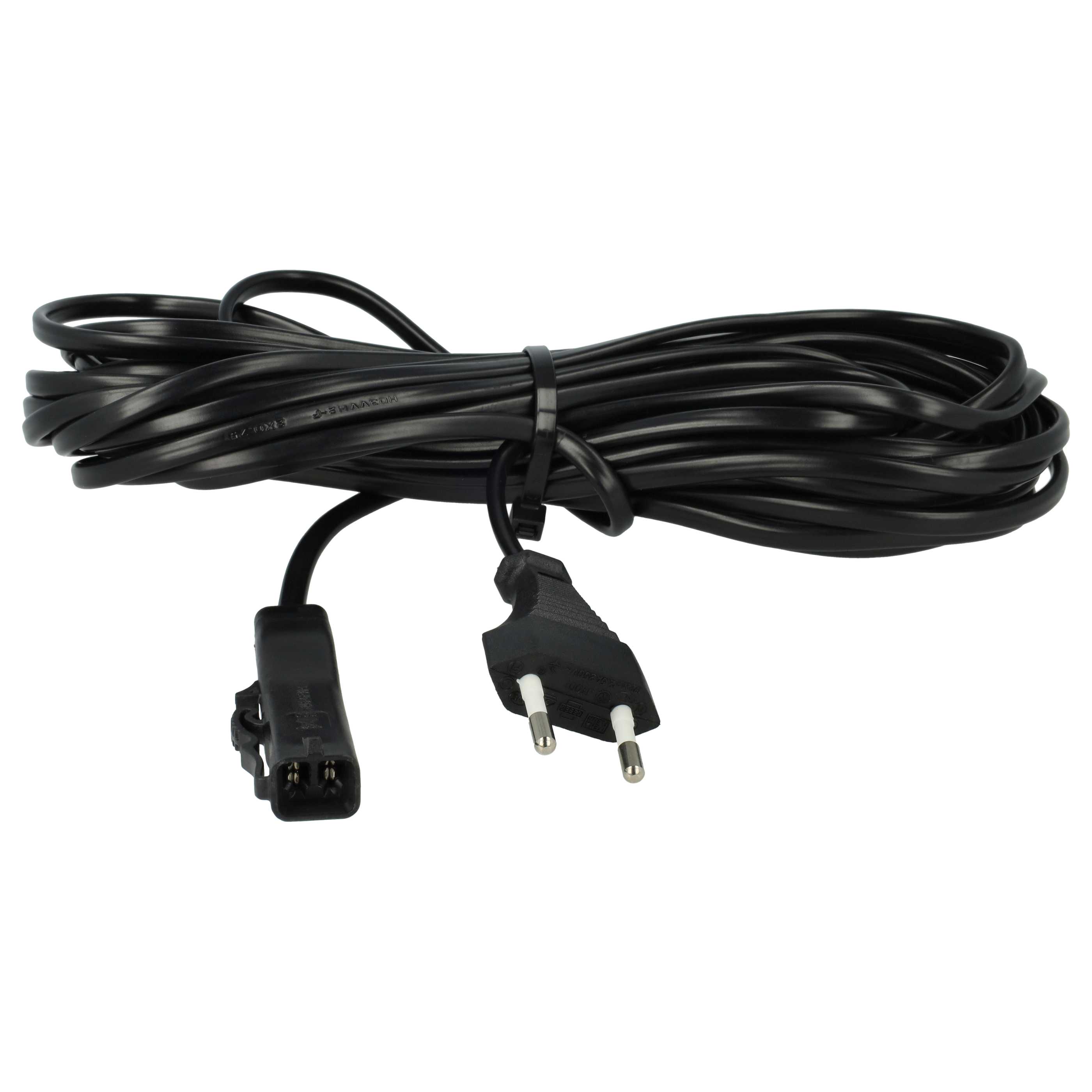 5x Power Cable suitable for Vorwerk Kobold 200, VK 200 Vacuum Cleaner etc. - 10 m Cable