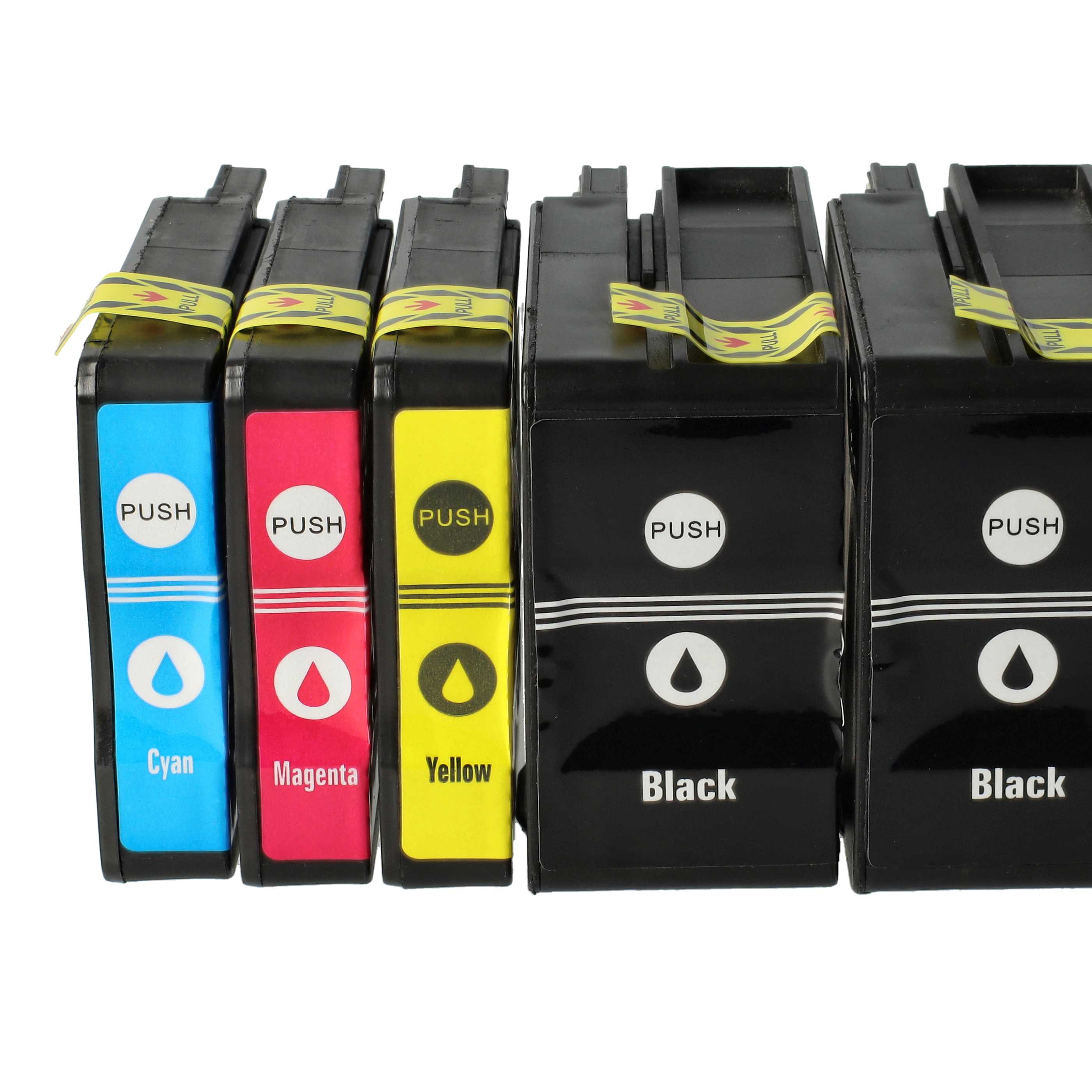 5x Tusze do drukarki HP Officejet 6100 eprinter, 6600 E-ALL-IN-ONE, 6700 Premium, 7510 All-In-One 6100 eprinte