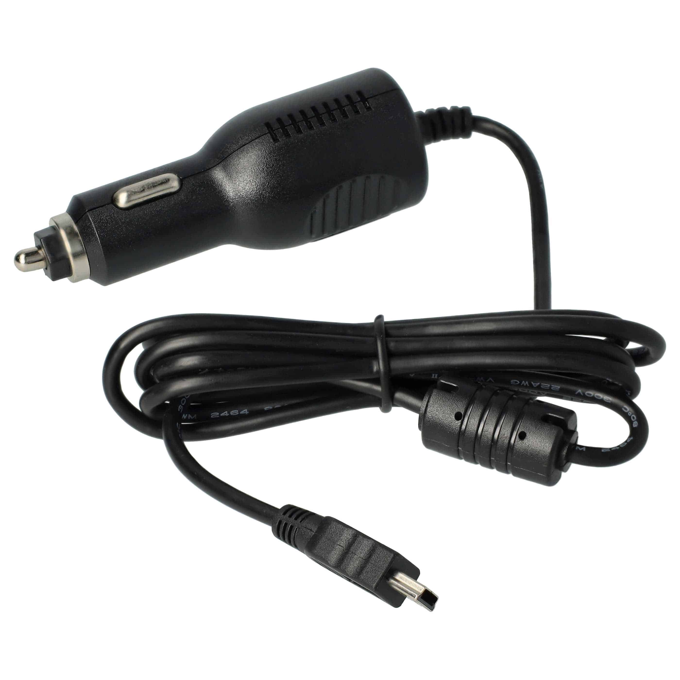 Chargeur voiture mini-USB 2,0 A pour GPS - allume-cigare, antenne TMC intégrée