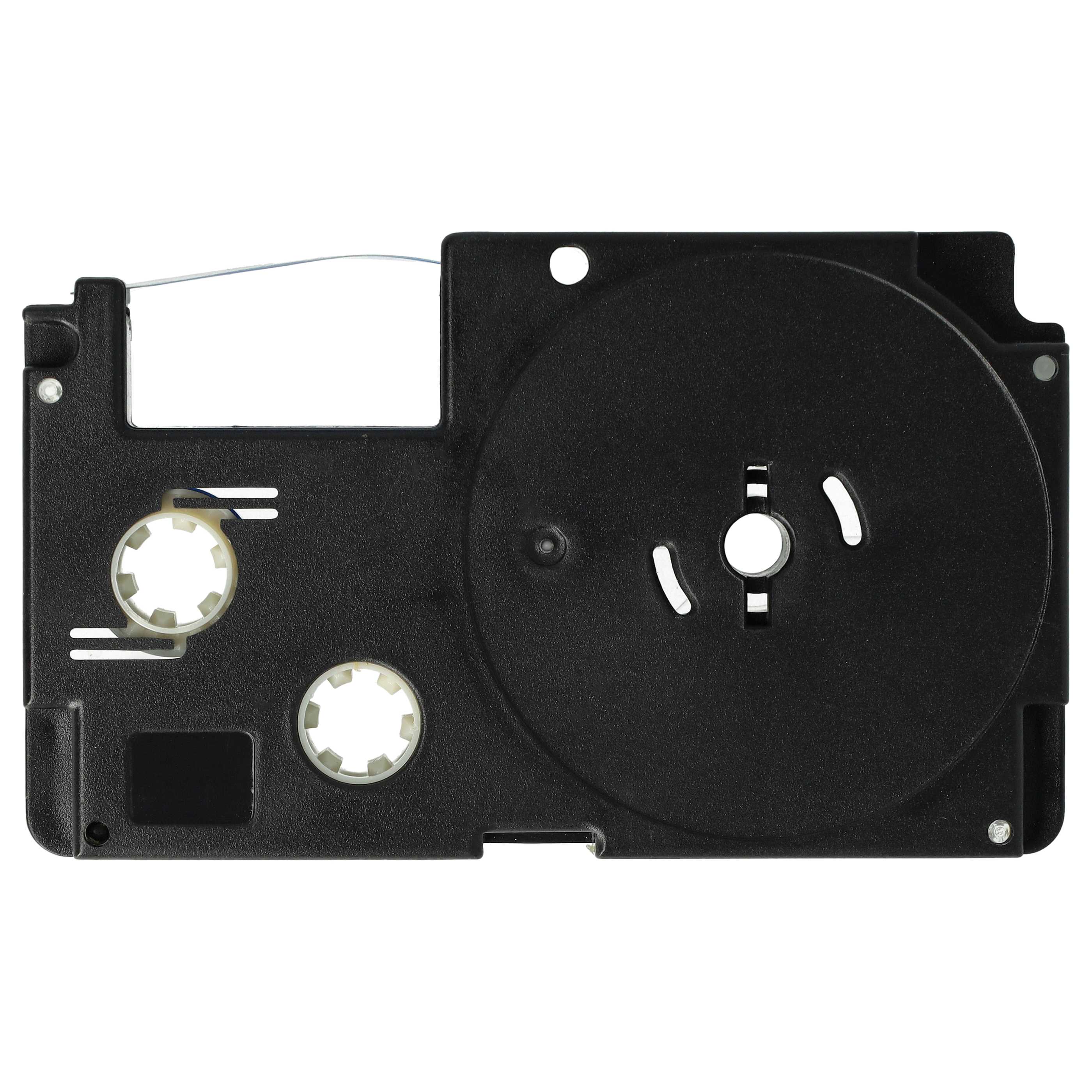 Label Tape replaces Casio XR-6WEB1, XR-6WEB - 6 mm Blue to White