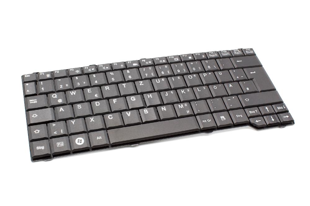 Tastiera QWERTZ sostituisce Fujitsu Siemens 10600968055 per notebook Fujitsu-Siemens - Keyboard, nero
