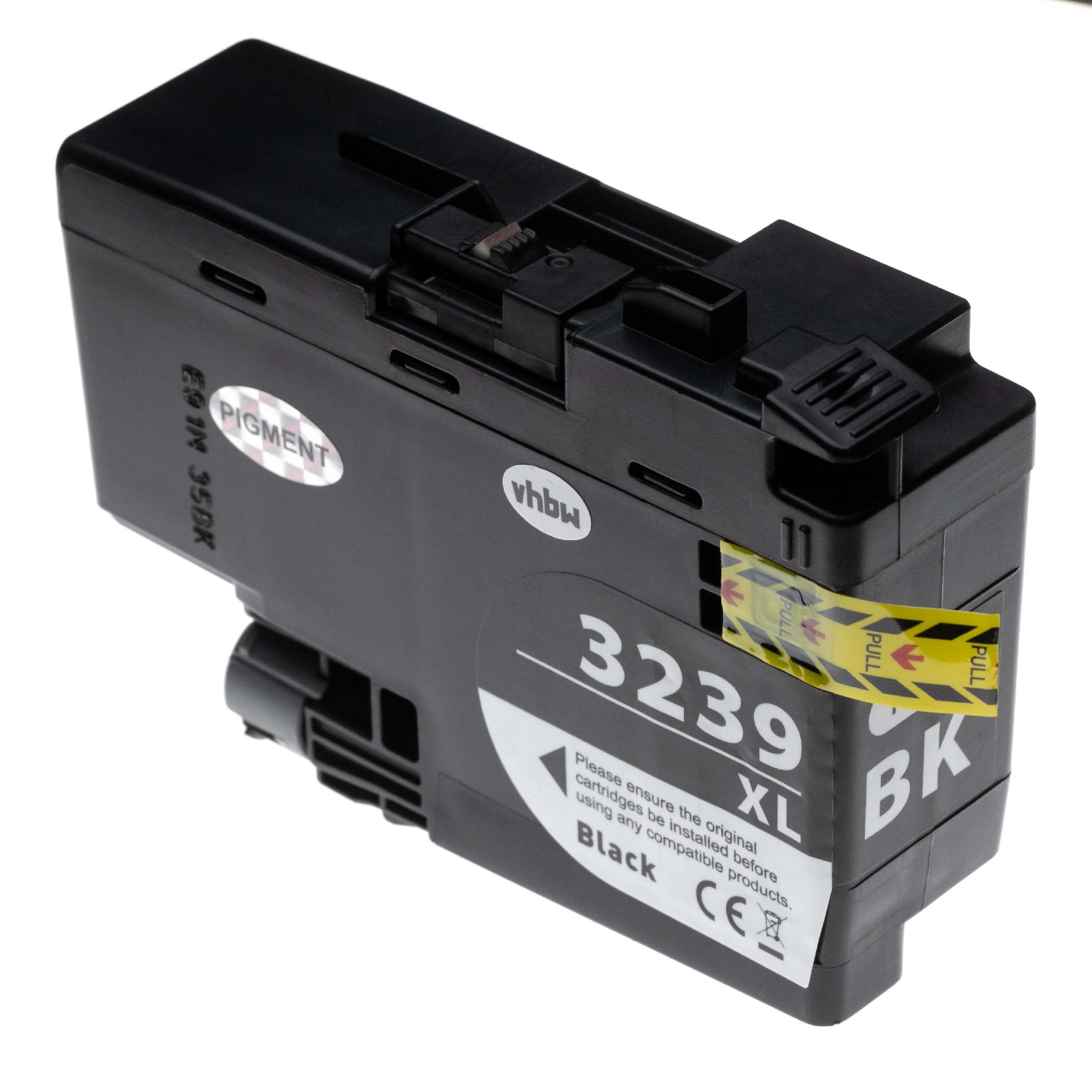 Ink Cartridge as Exchange for Brother LC-3239XLBK, LC3239XLBK for Brother Printer - Black 128 ml + Chip