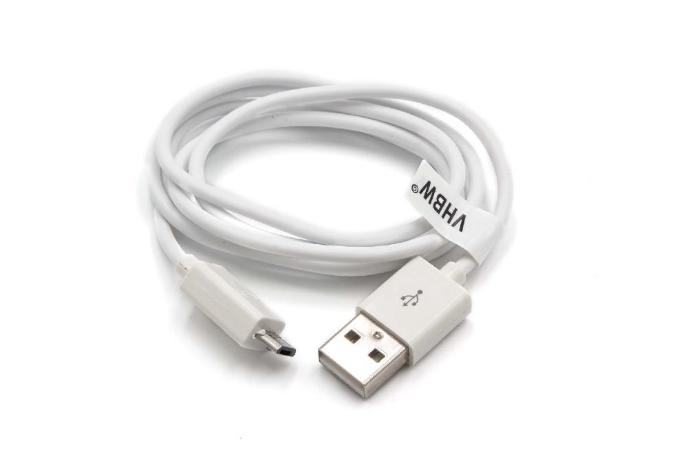 Cable USB Micro (USB std. A a USB Micro) reemplaza Sony VMC-MD4 para varios dispositivos