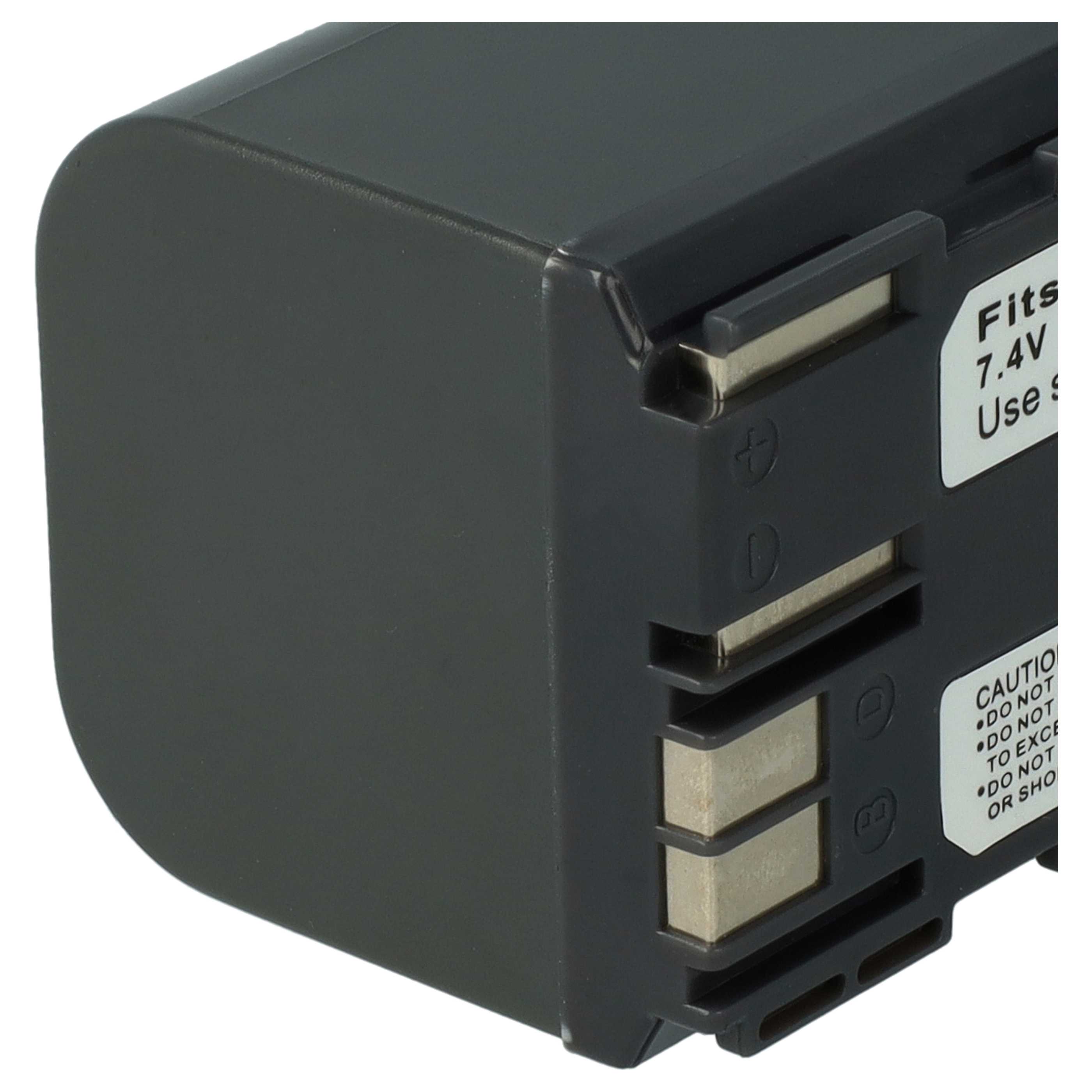 2x Akku für Canon wie BP-522 u.a. 2800mAh