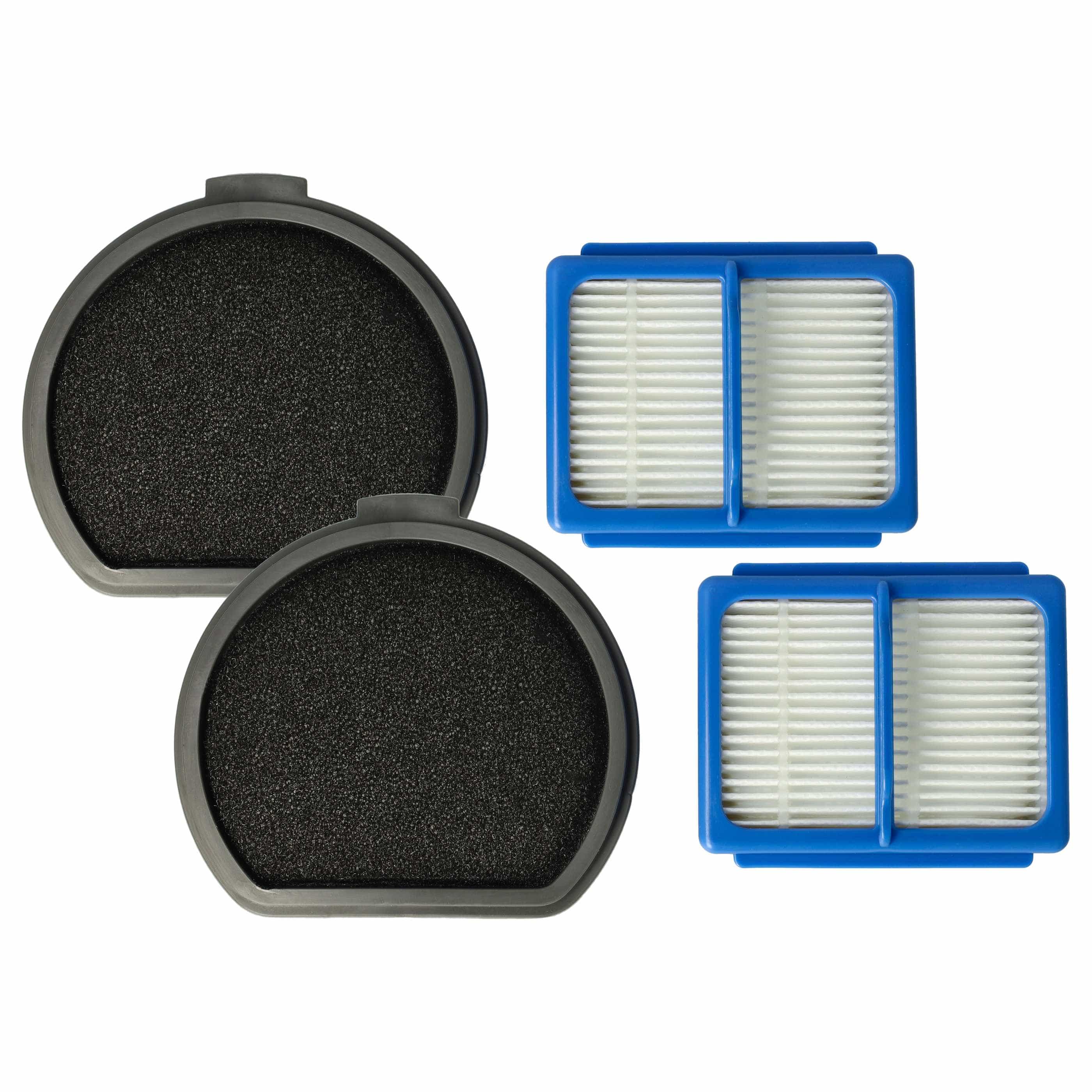 2x Filter Set replaces AEG 90027737200, 900923092 for AEG Vacuum Cleaner - Vacuum Cleaner Filter Set