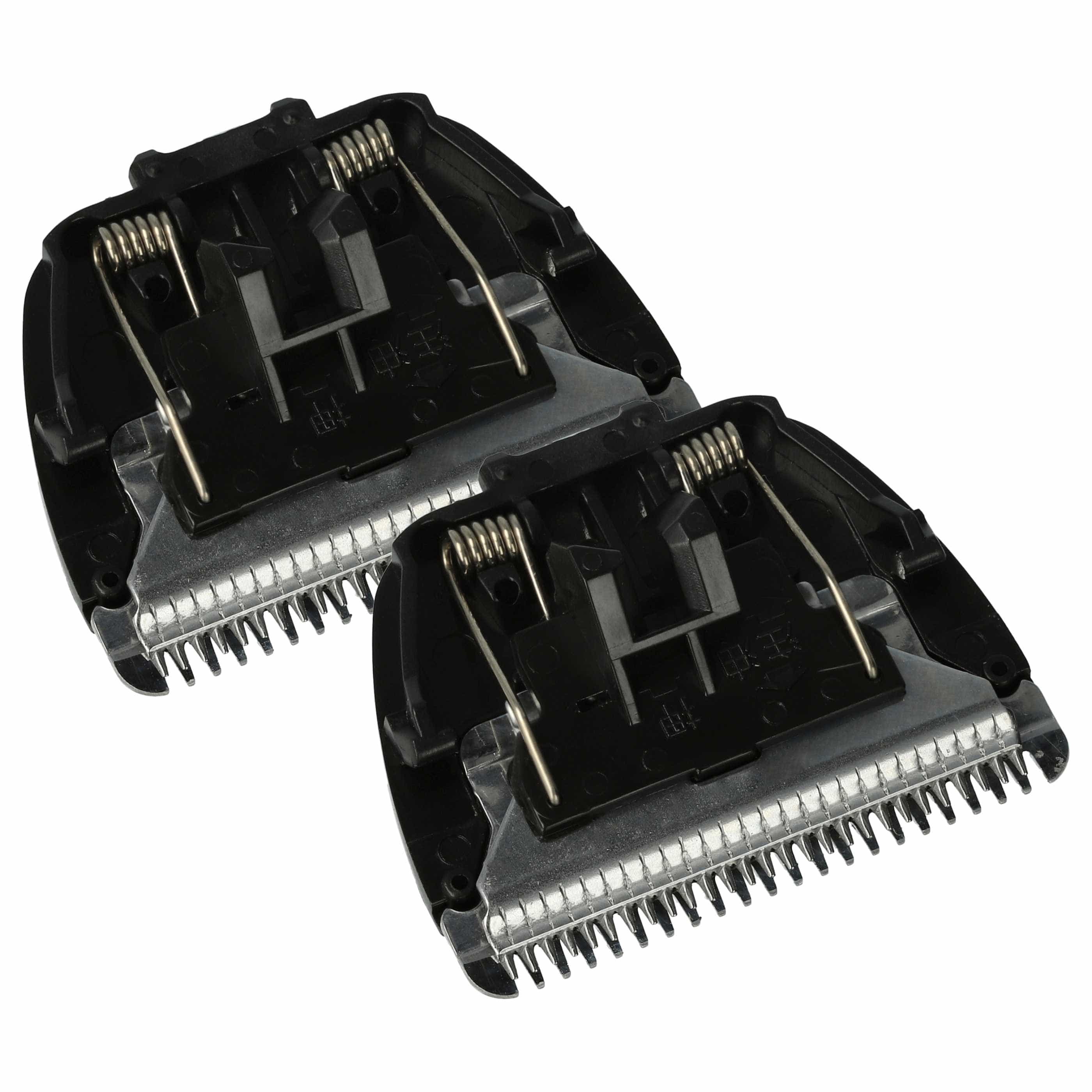 2x głowica goląca do golarki Panasonic zam. Panasonic WER9602Y, WER9602 - czarny